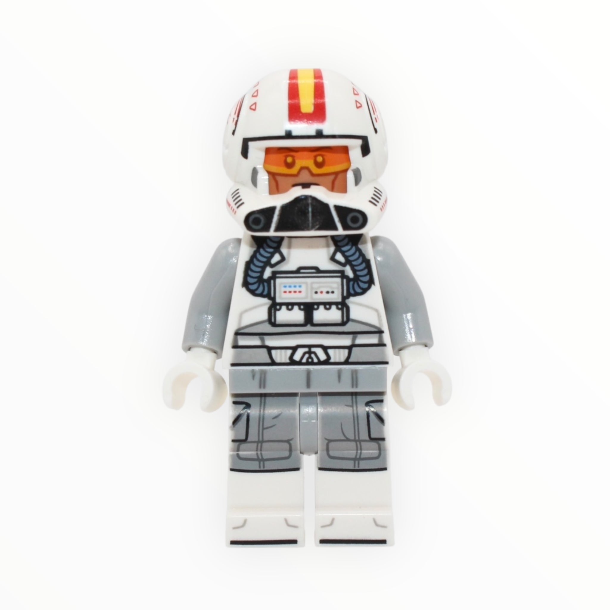 Clone Trooper Pilot (Phase II, light bluish gray, nougat head, 2025)