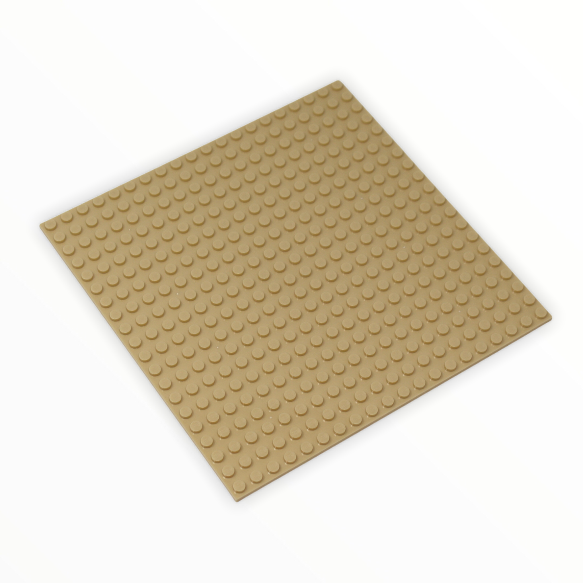 Tan LEGO® Compatible Baseplates 6x6