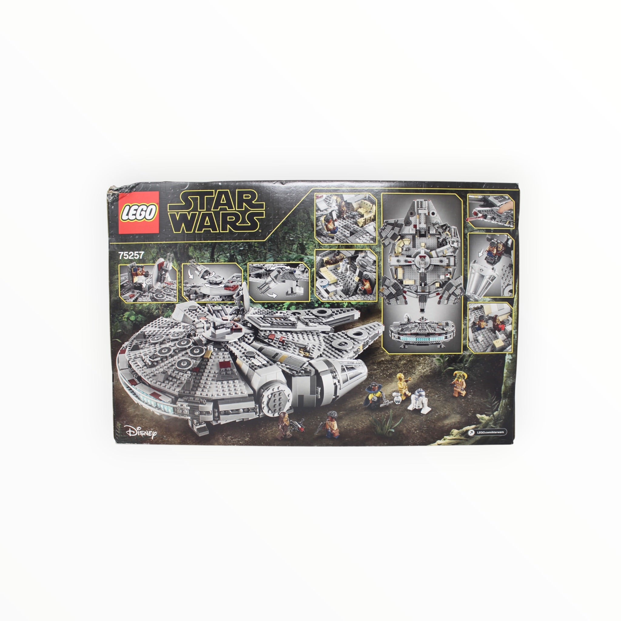 Retired Set 75257 Star Wars Millennium Falcon (2019, some box damage)