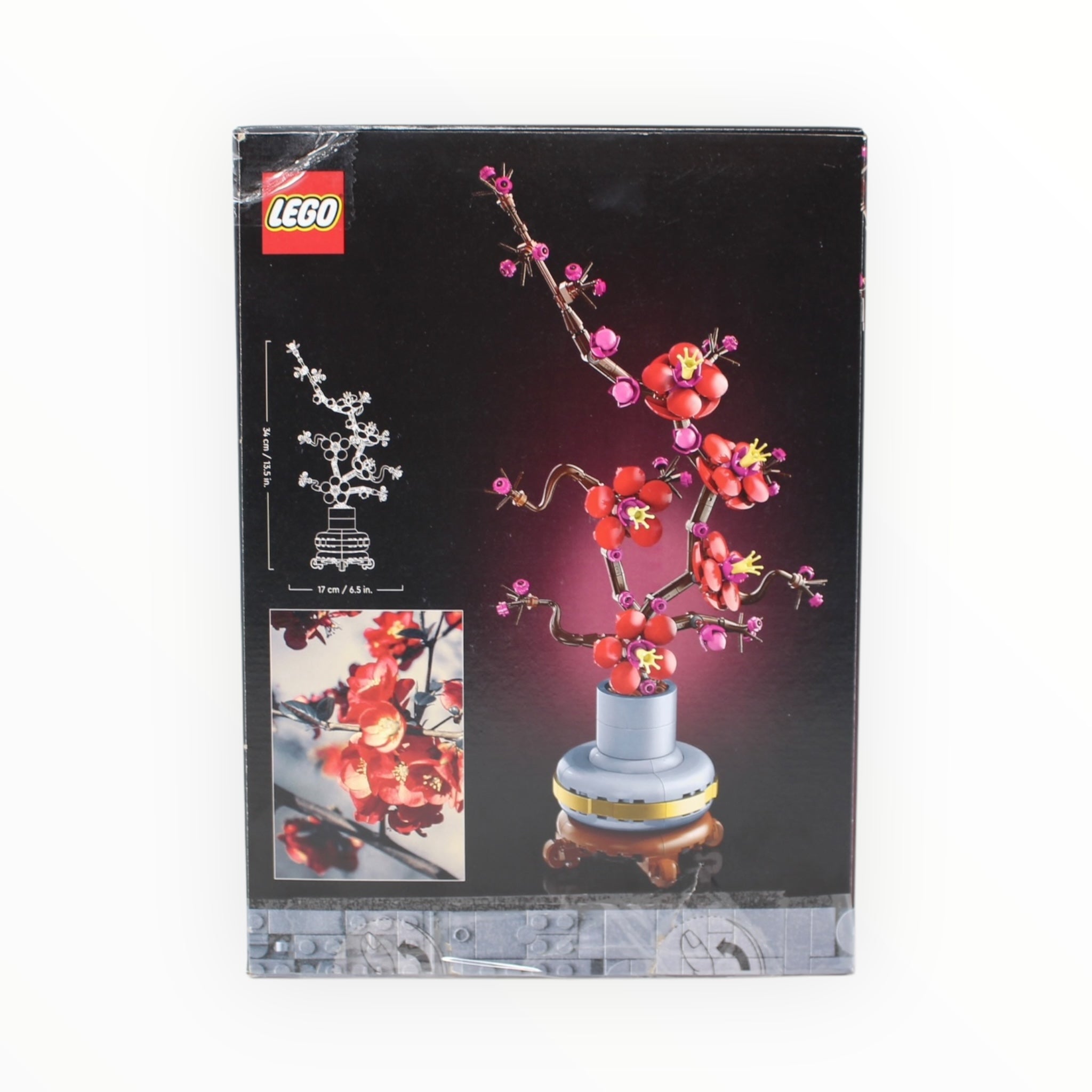 Certified Used Set 10369 Botanical Collection Plum Blossom (sealed bags)