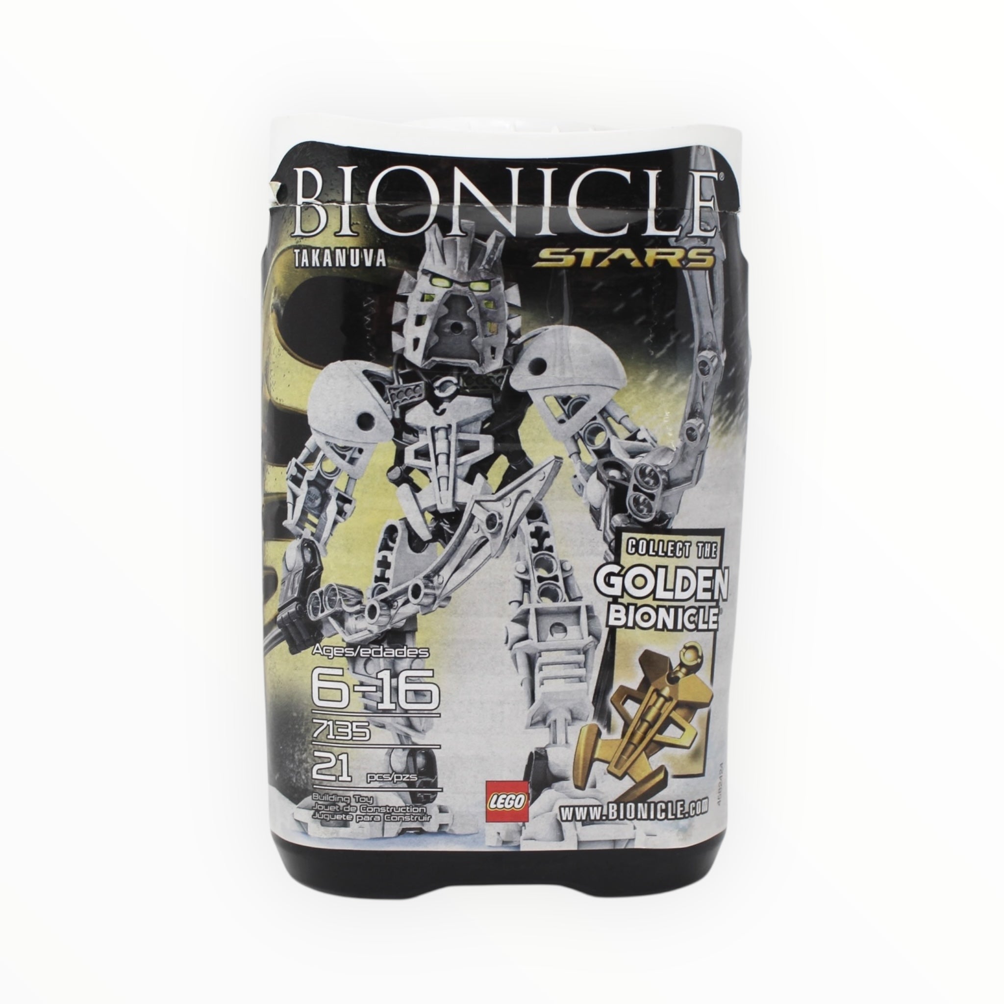 Certified Used Set 7135 Bionicle Stars Takanuva