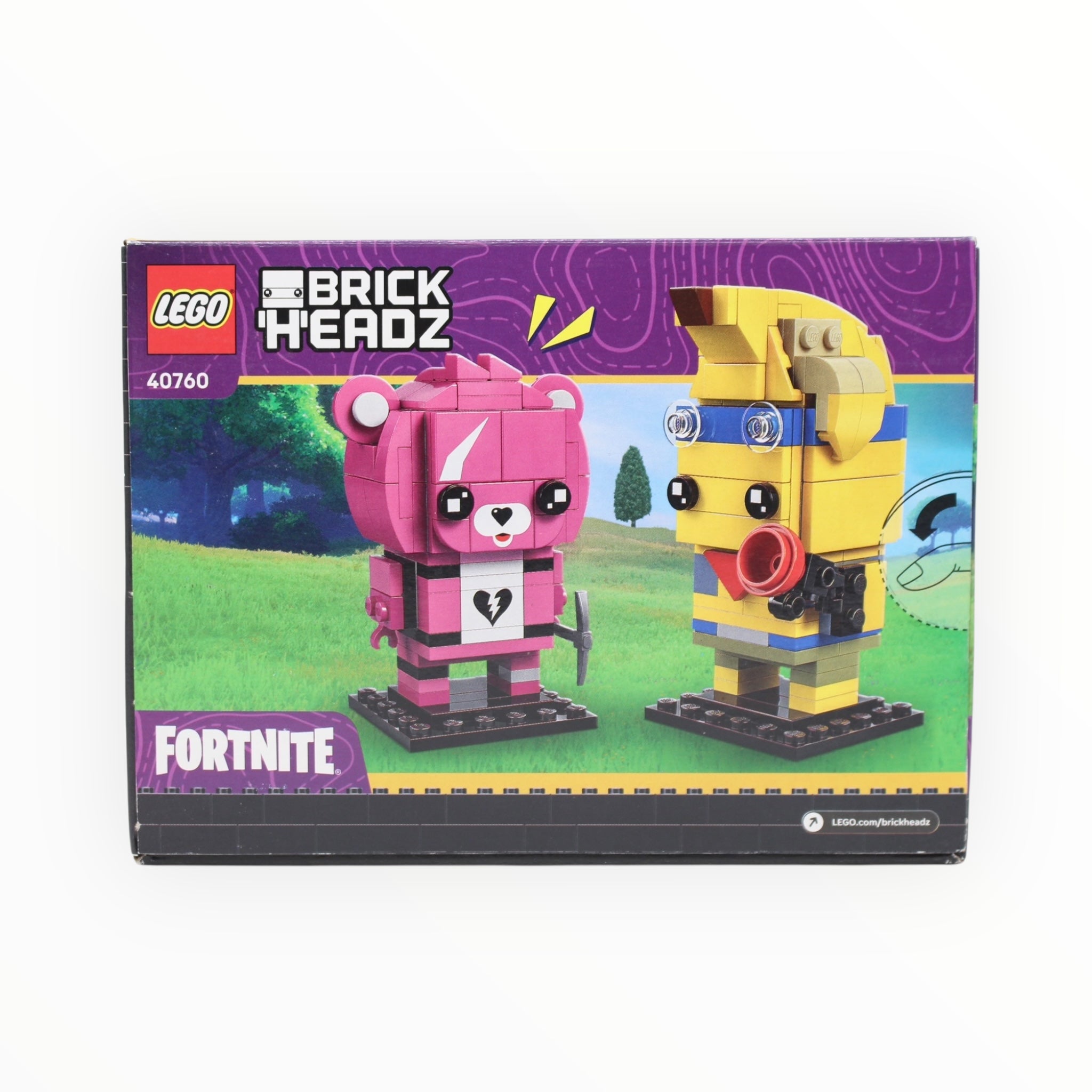 Retired Set 40760 Fortnite BrickHeadz Adventure Peely & Cuddle Team Leader