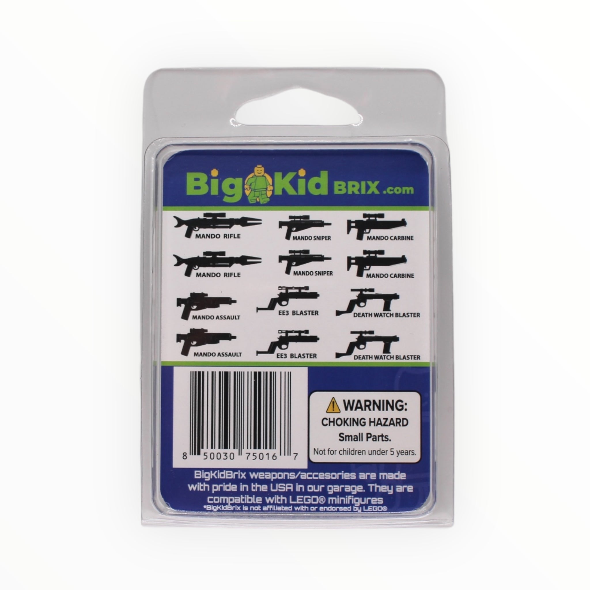 BigKidBrix Mando Rifles - Black