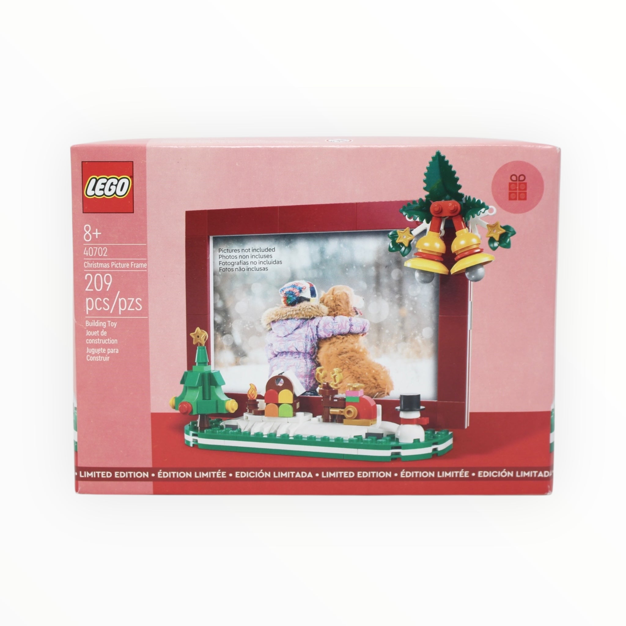 Retired Set 40702 LEGO Christmas Picture Frame (slight box damage)