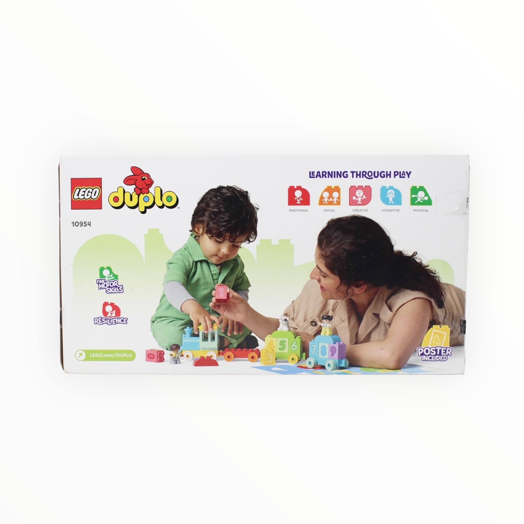 Certified Used Set 10954 DUPLO Number Train - Learn To Count (open box, sealed bags)