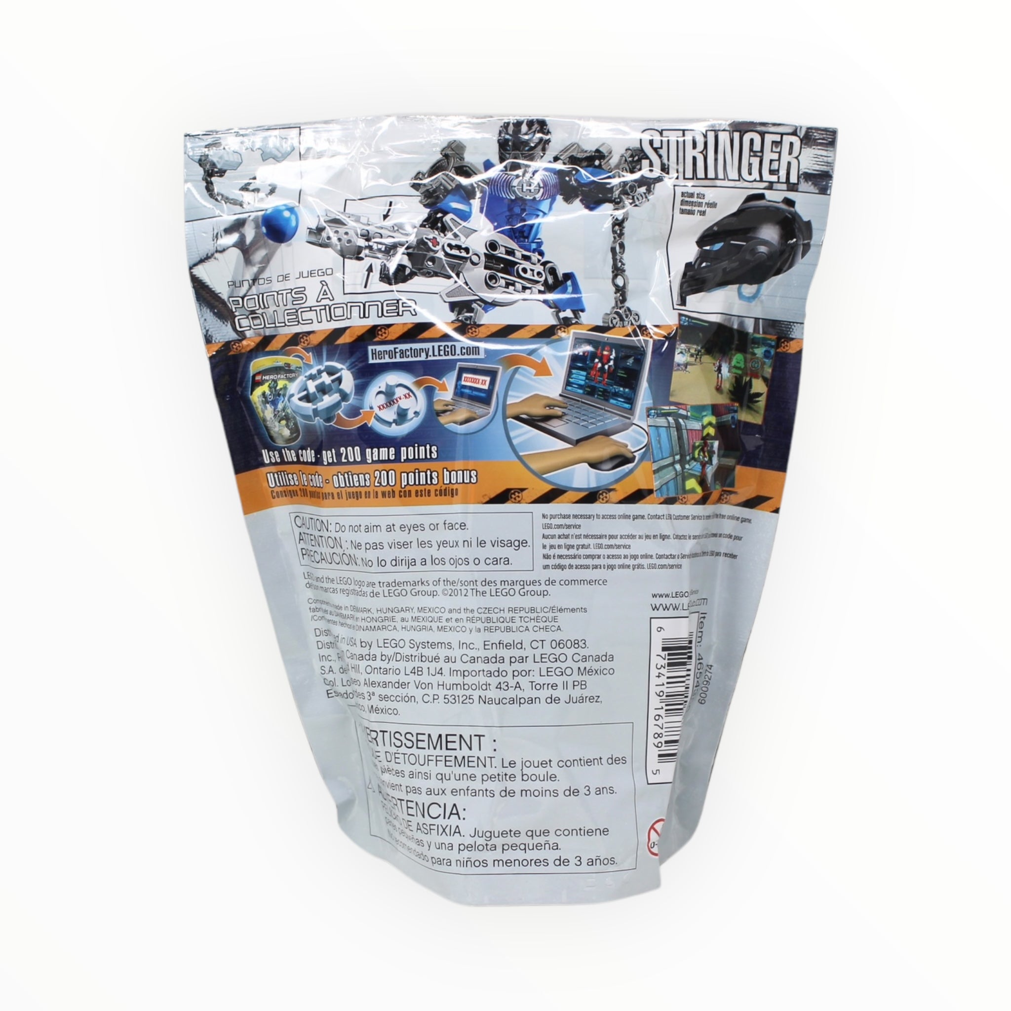 Certified Used Set 6282 Hero Factory Stringer