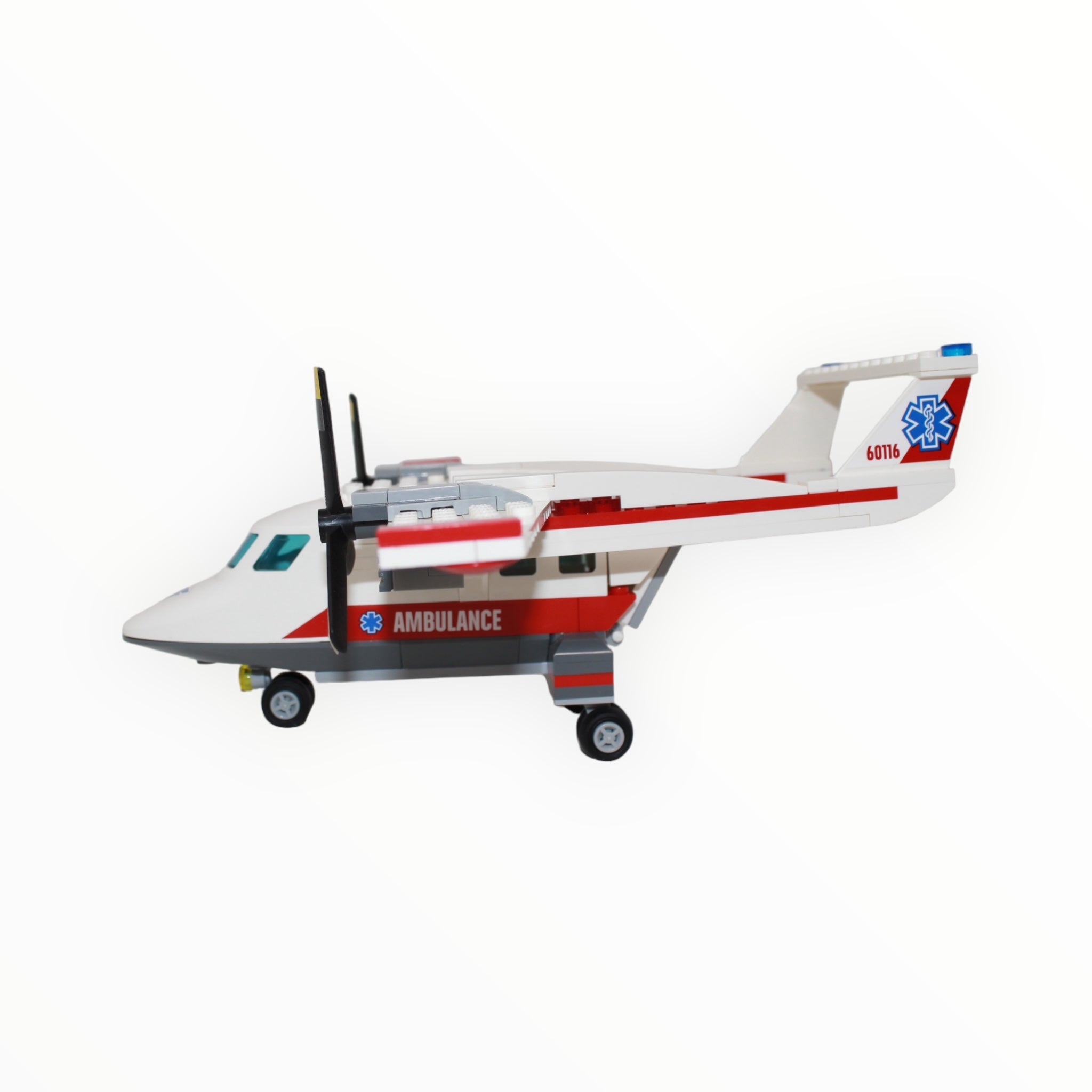 Used Set 60116 City Ambulance Plane
