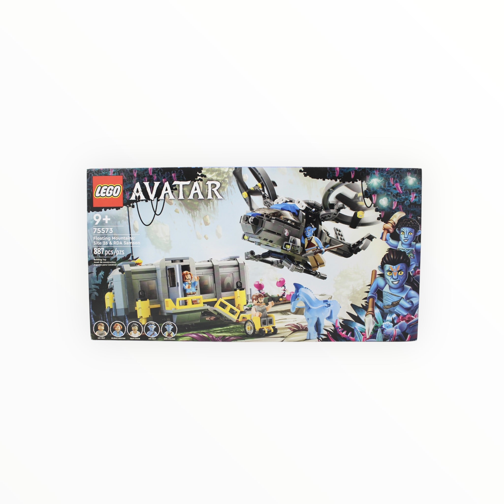 Retired Set 75573 Avatar Floating Mountains: Site 26 & RDA Samson (damaged box)