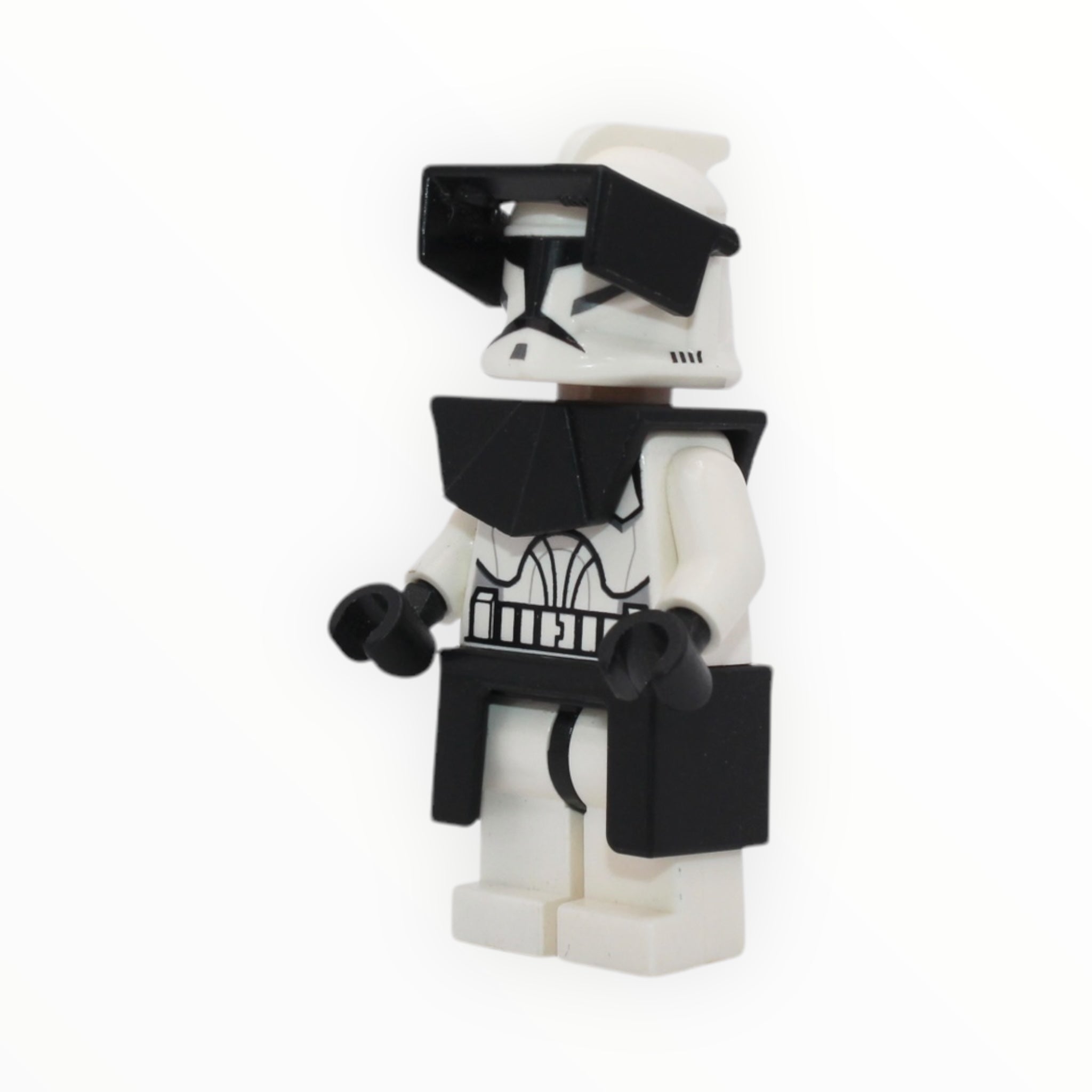 Clone Trooper (Phase I, black kama, pauldron, visor)