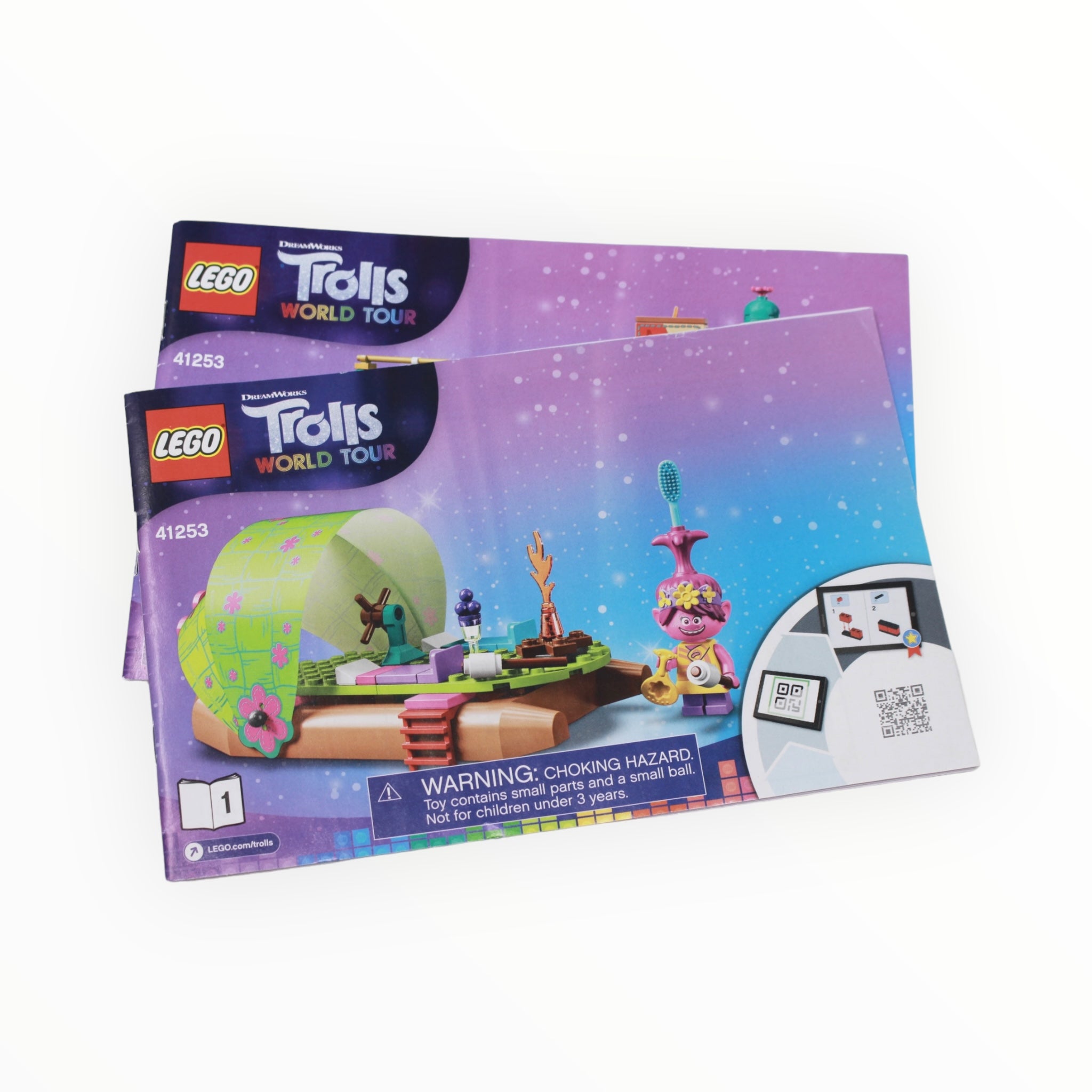 Used Set 41253 Trolls World Tour Lonesome Flats Raft Adventure