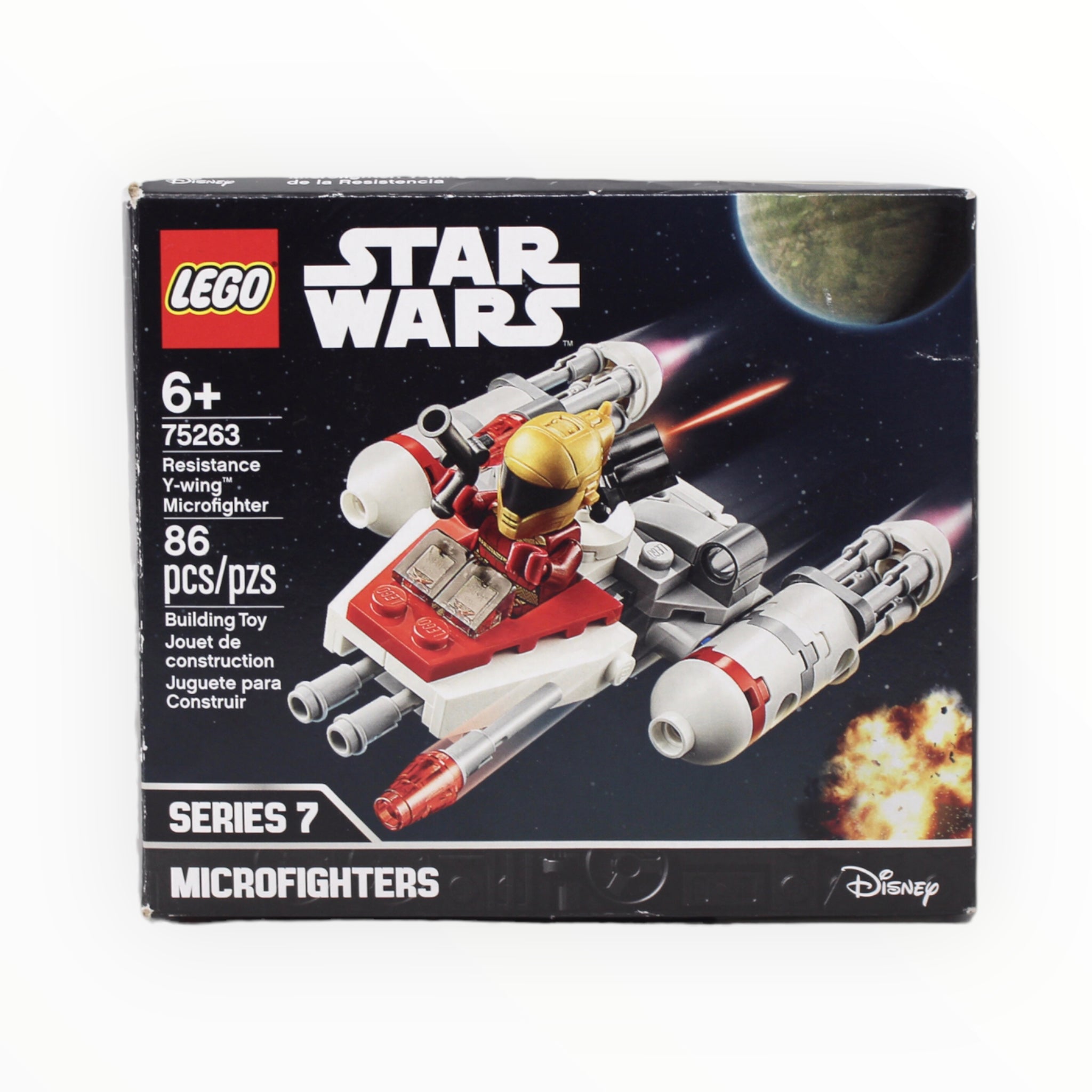 Certified Used Set 75263 Star Wars Resistance Y-Wing Microfighter