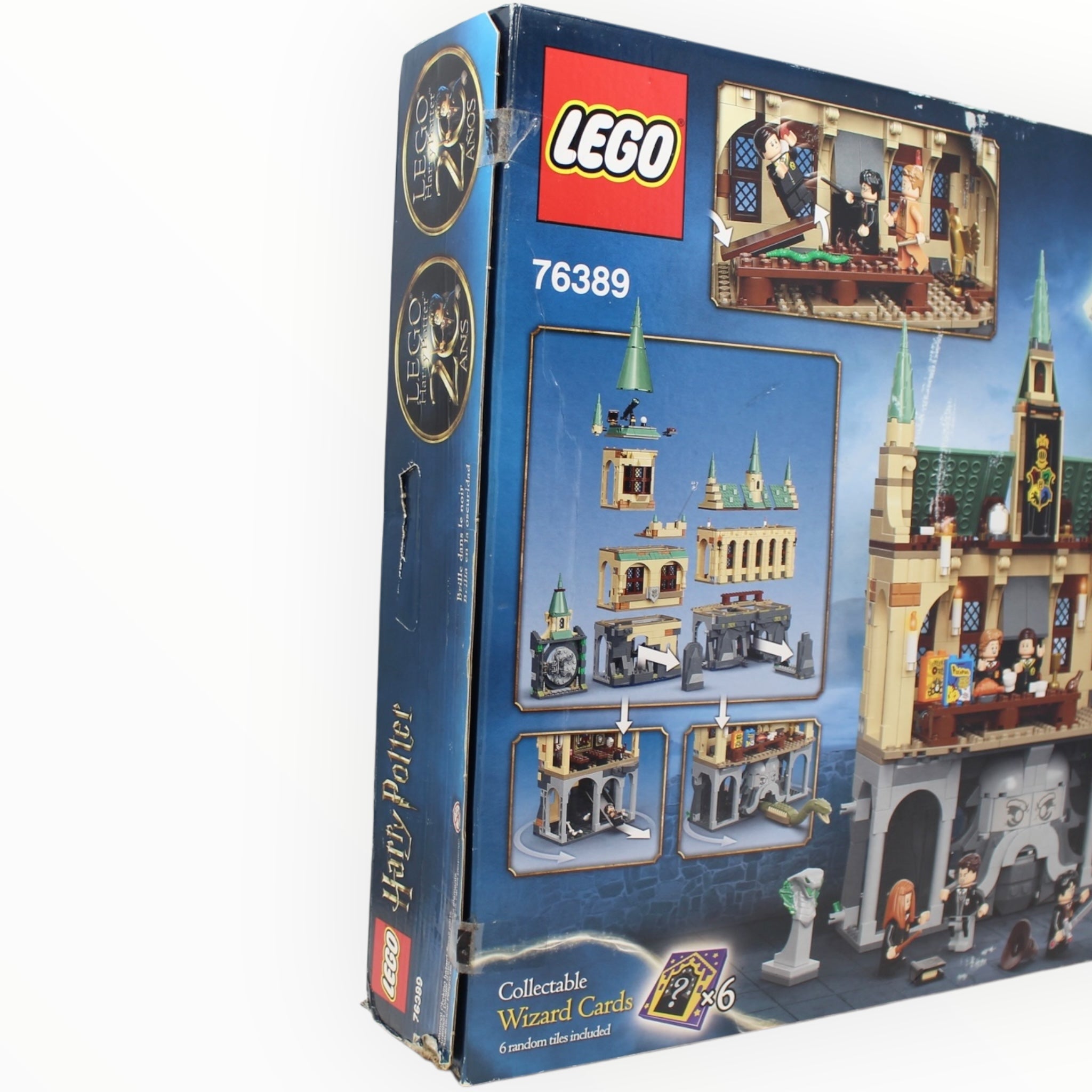 Retired Set 76389 Harry Potter Hogwarts Chamber of Secrets (damaged box)