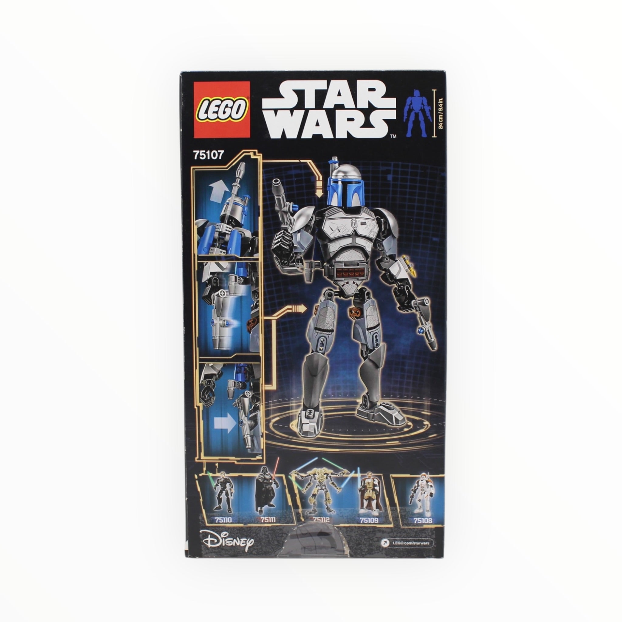 Certified Used Set 75107 Star Wars Buildable Figures Jango Fett