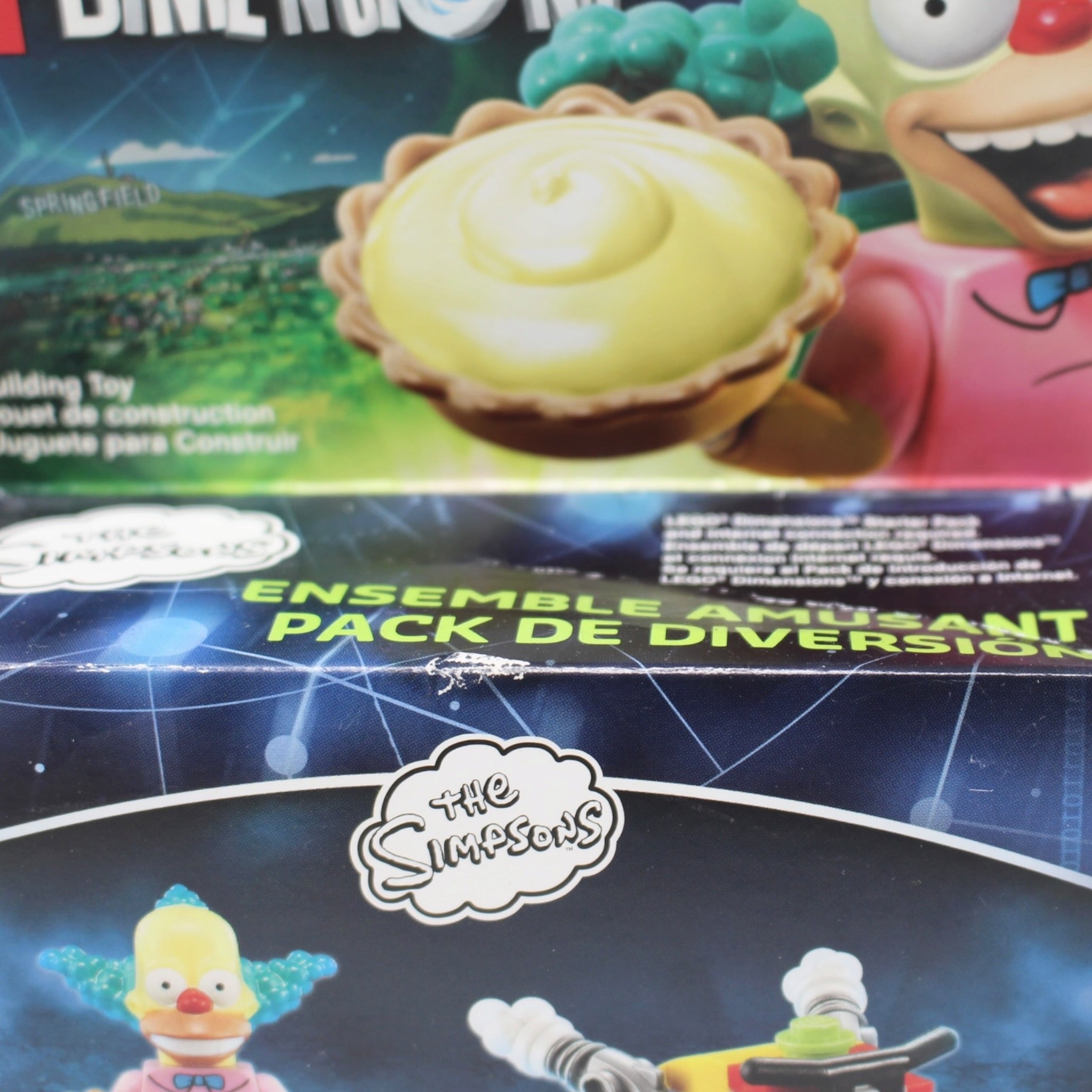 Retired Set 71227 Dimensions Fun Pack - The Simpsons Krusty the Clown and Clown Bike (some box damage)