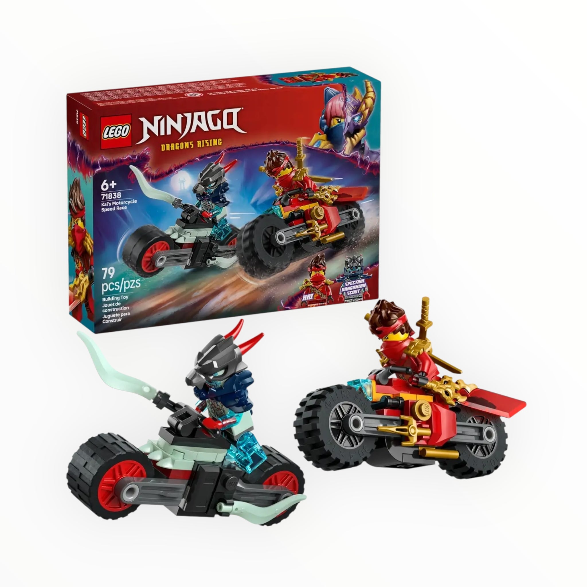 71838 Ninjago Kai’s Motorcycle Speed Race