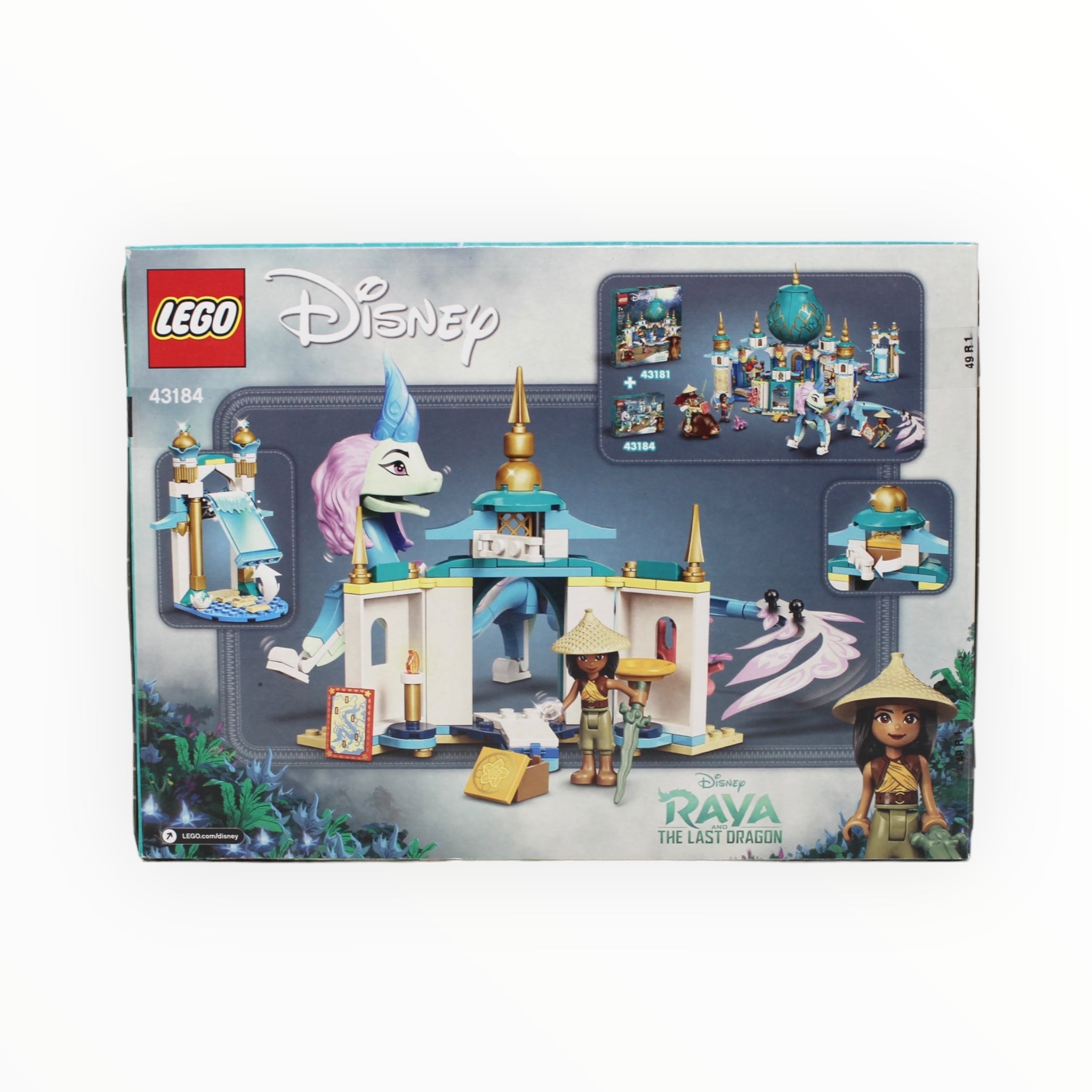 Retired Set 43184 Disney Raya and Sisu Dragon