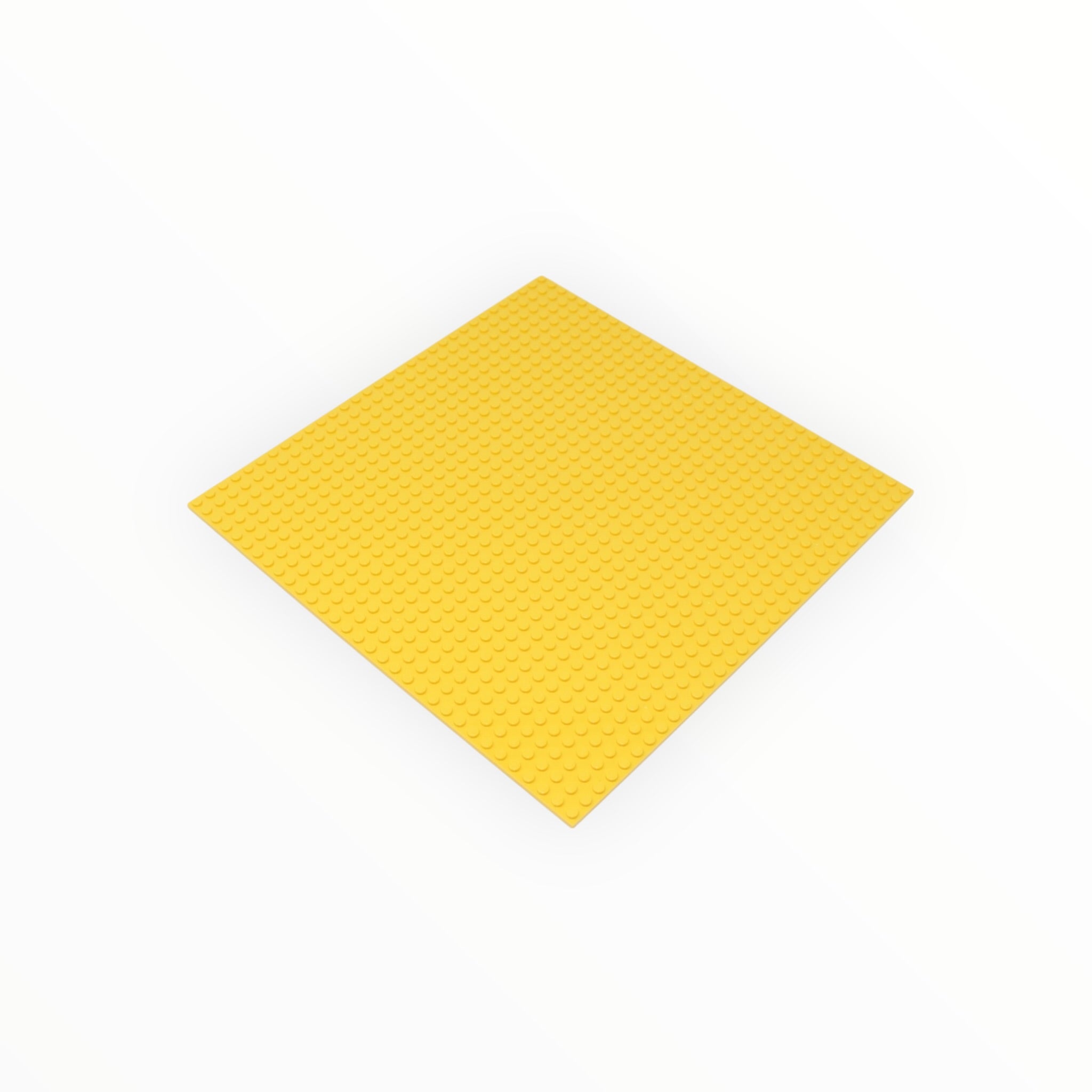 Yellow LEGO® Compatible Baseplates 10x10