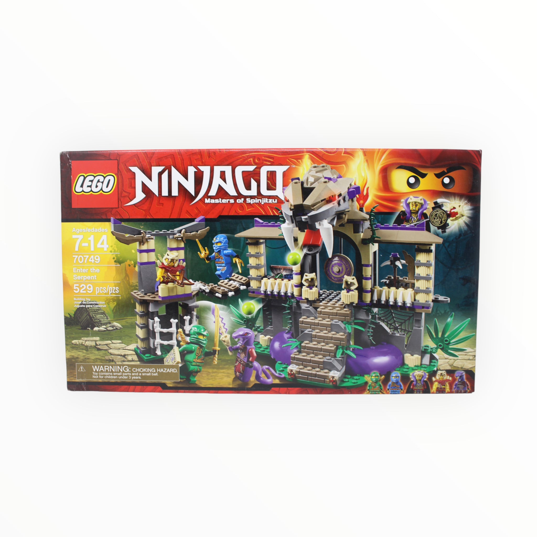 Retired Set 70749 Ninjago Enter the Serpent