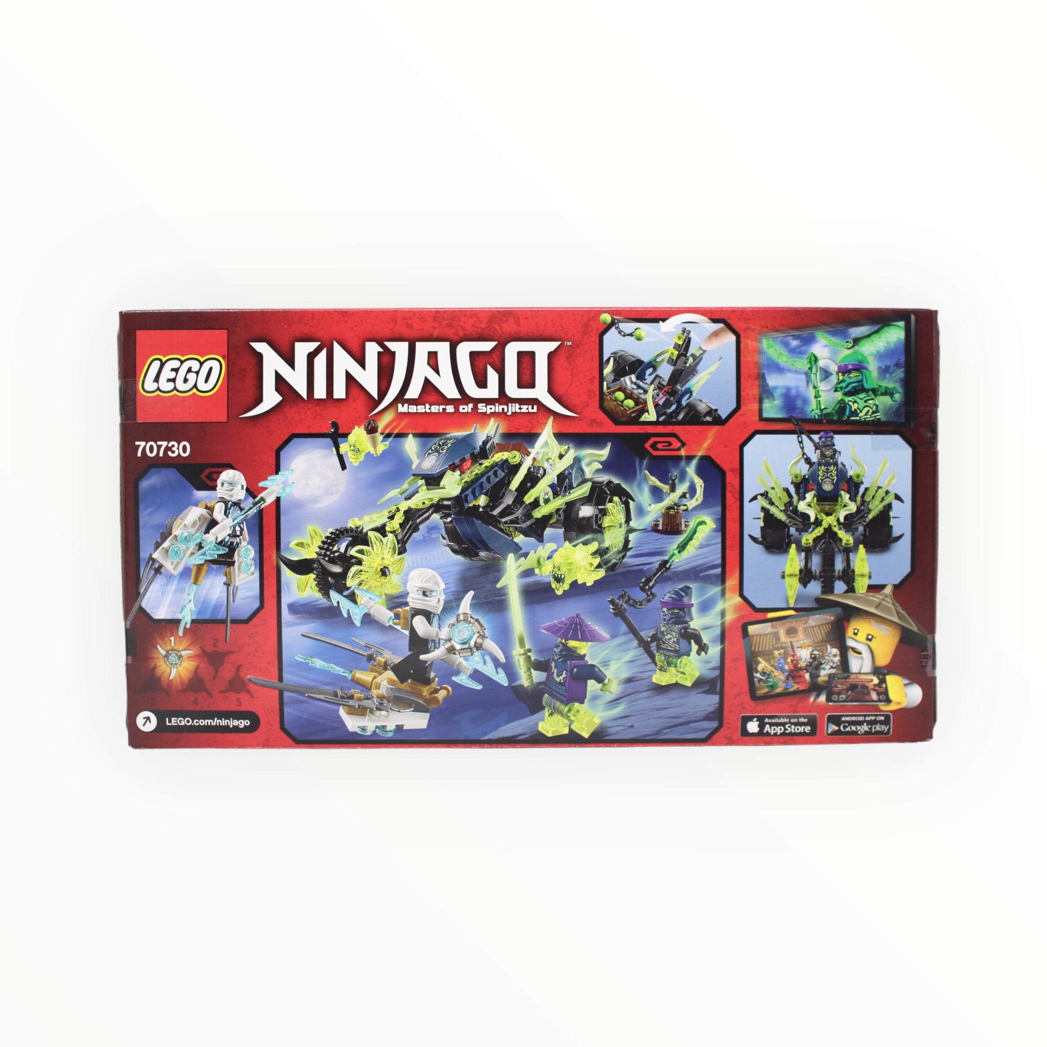 Retired Set 70730 Ninjago Chain Cycle Ambush