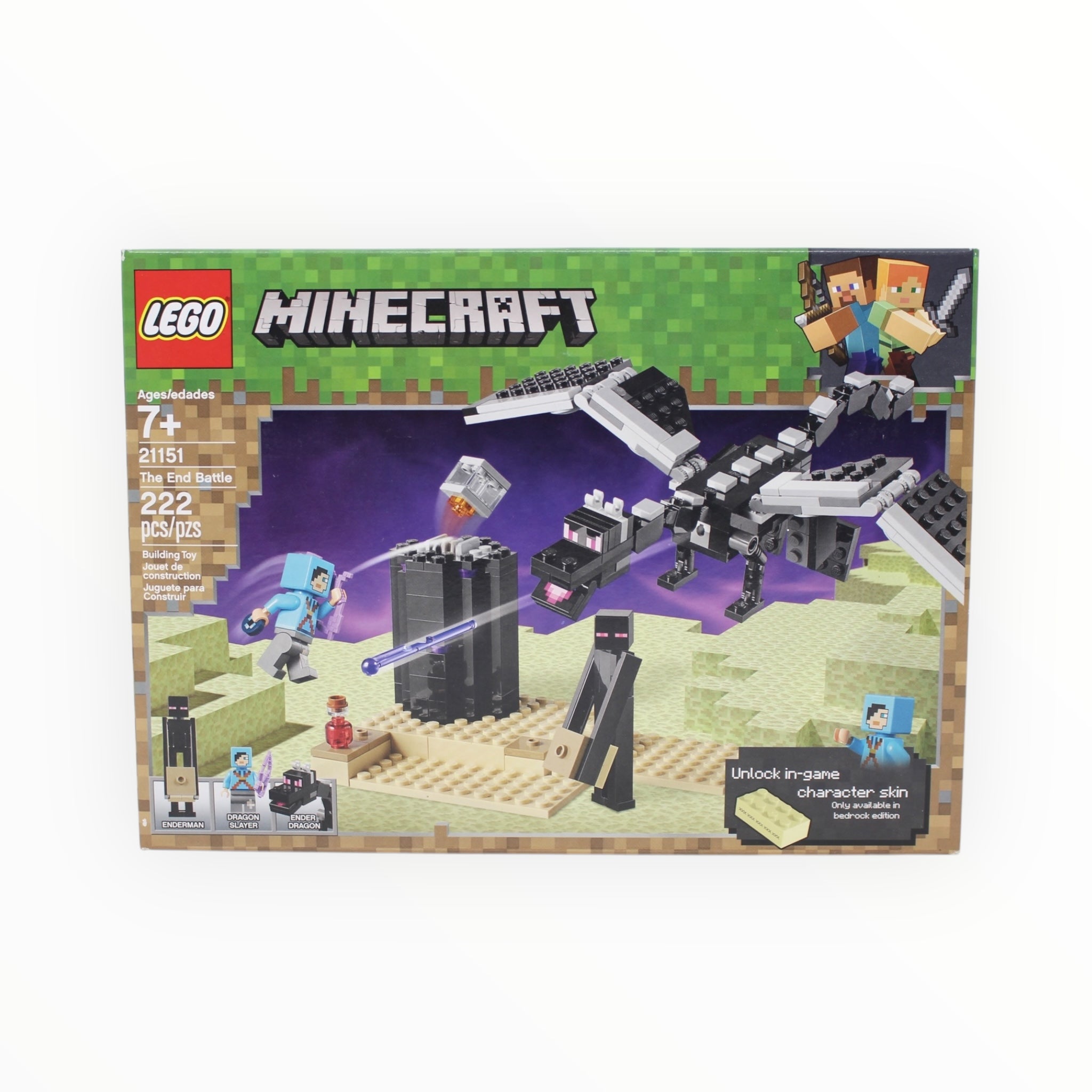 Retired Set 21151 Minecraft The End Battle