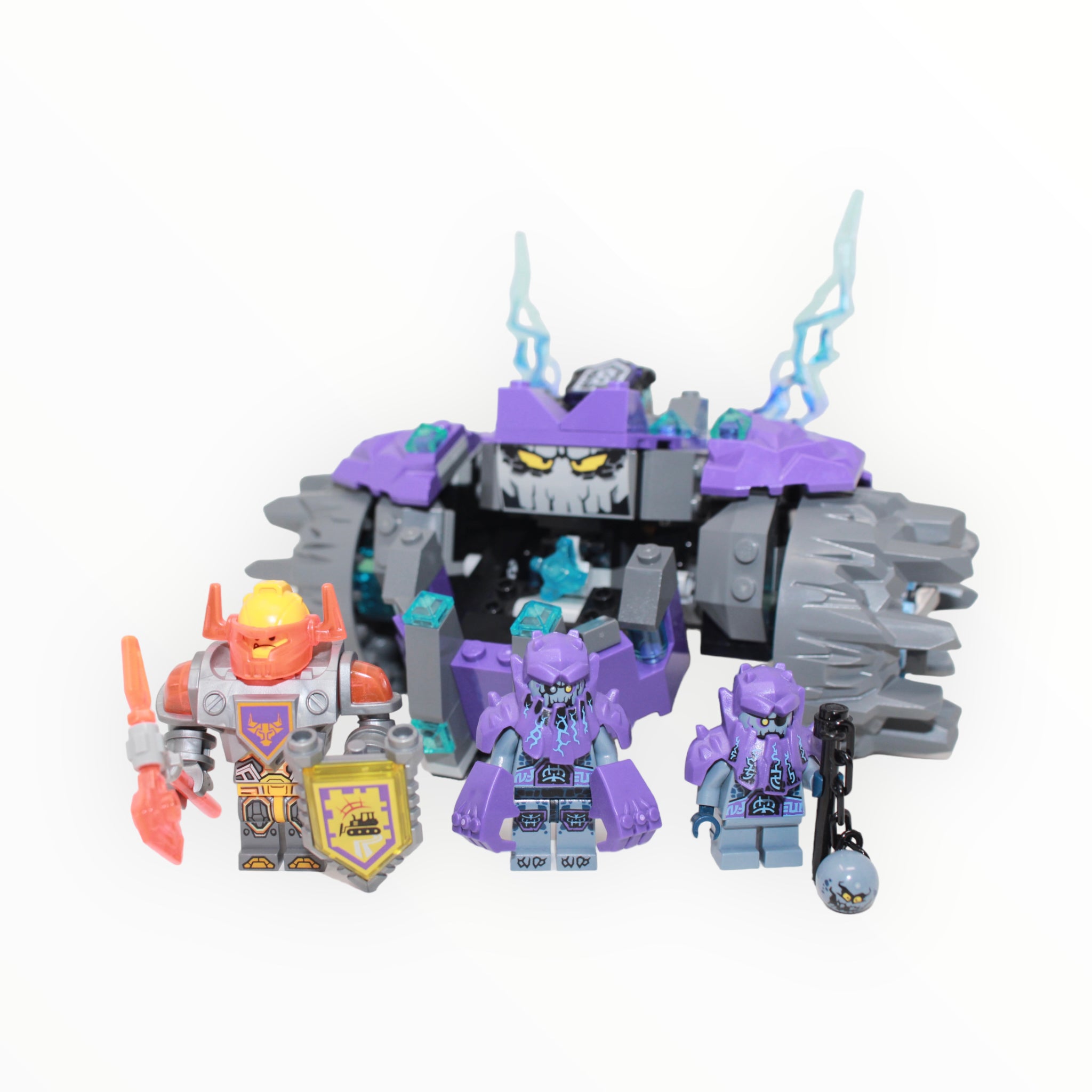 Used Set 70350 Nexo Knights The Three Brothers
