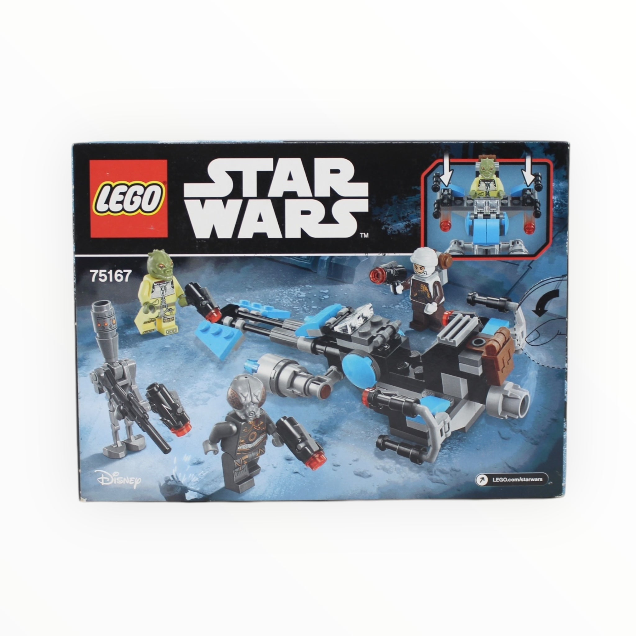 Retired Set 75167 Star Wars Bounty Hunter Speeder Bike Battle Pack (signed)