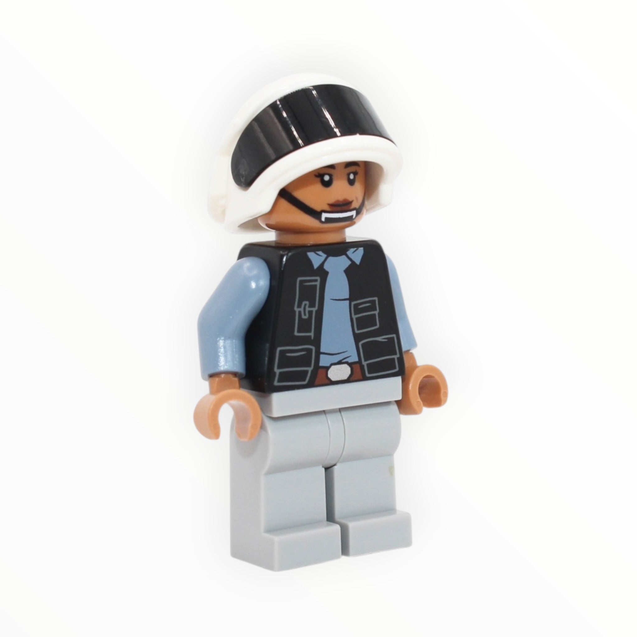 Rebel Fleet Trooper (medium nougat female, detailed vest, black neck, 2024)