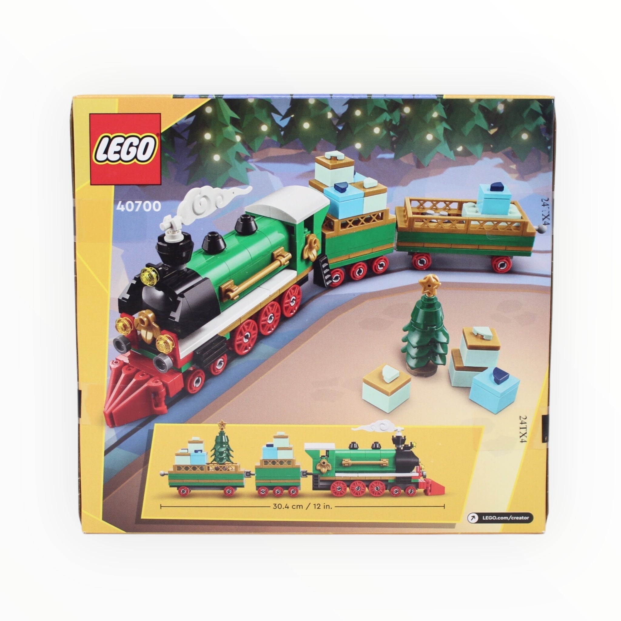 Retired Set 40700 Creator Winter Holiday Train