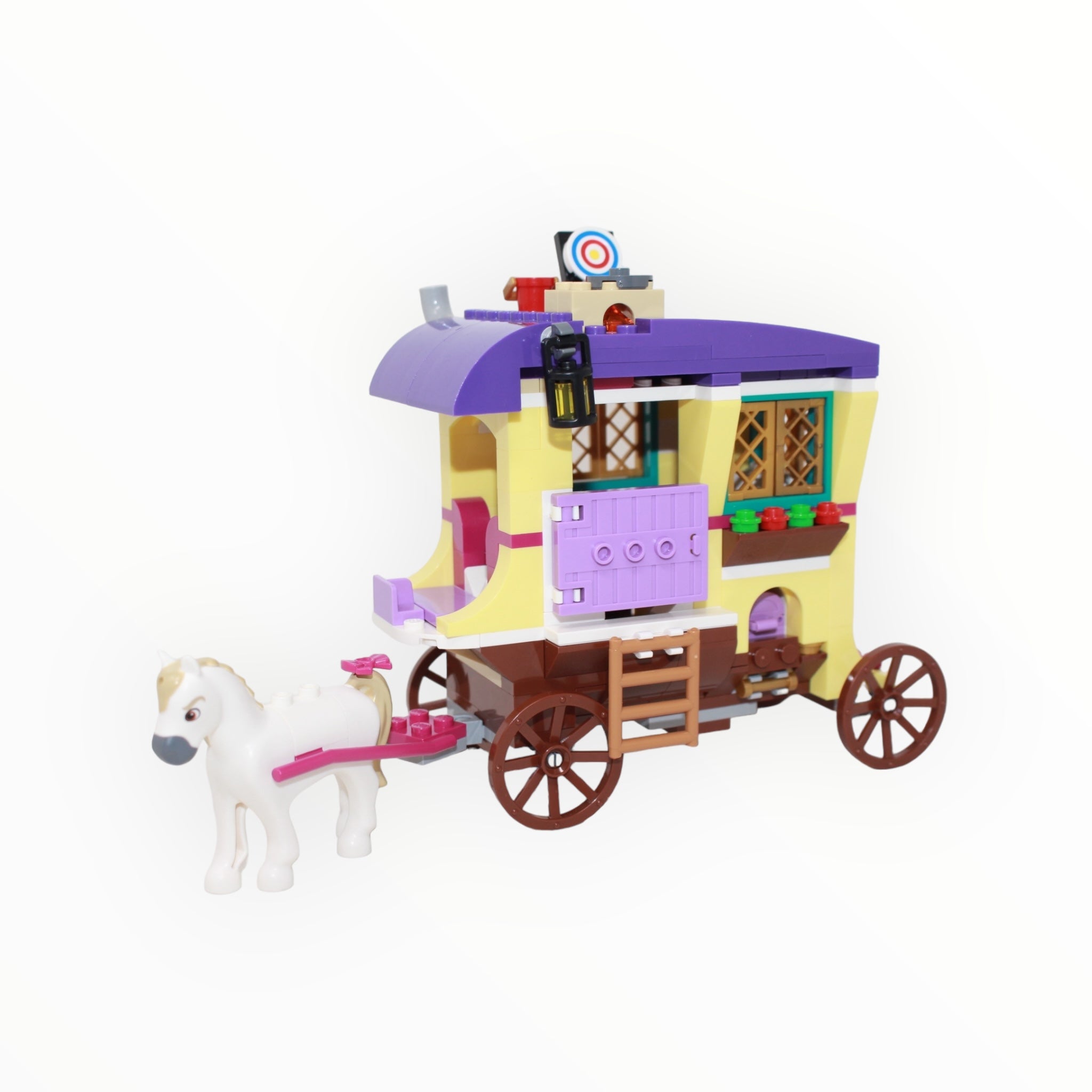Used Set 41157 Disney Rapunzel's Traveling Caravan