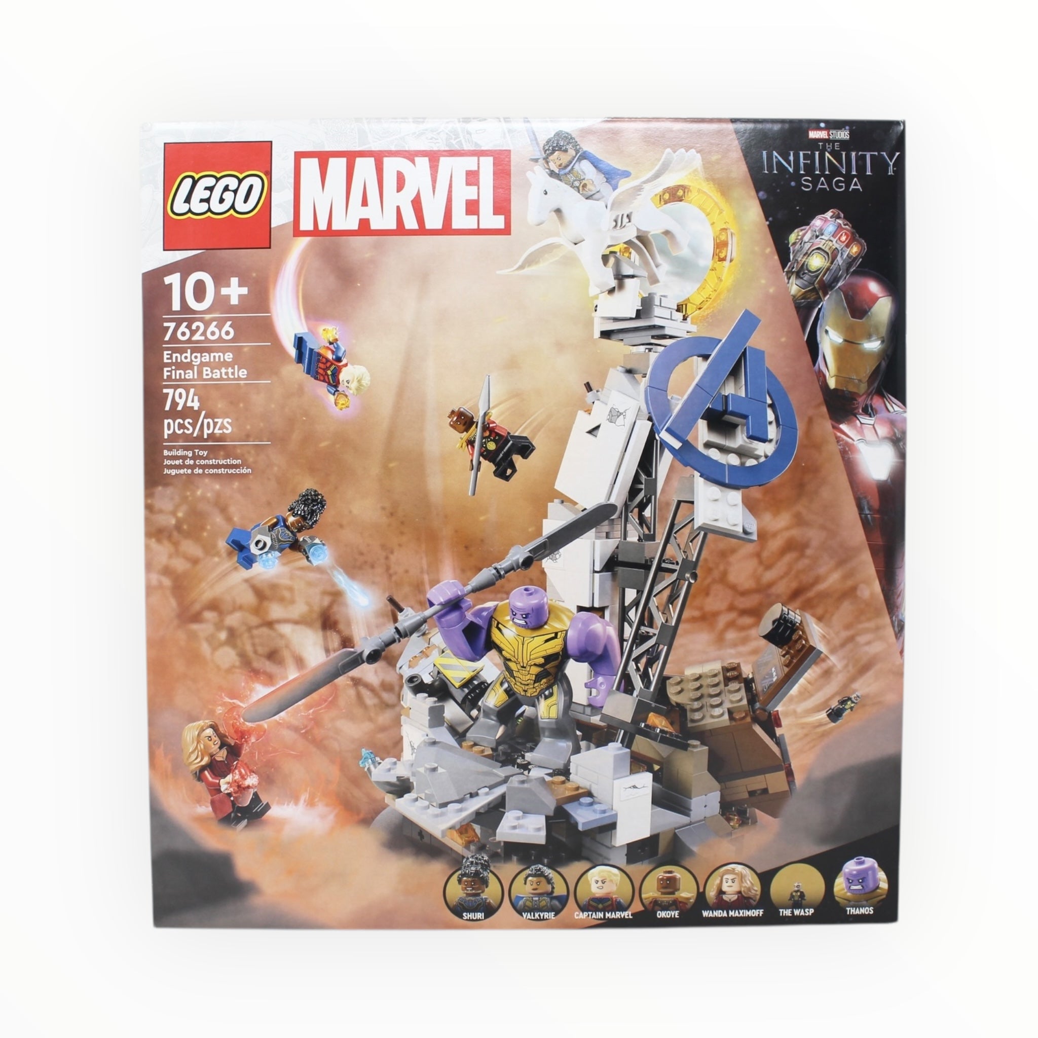 Retired Set 76266 Marvel Infinity Saga Endgame Final Battle