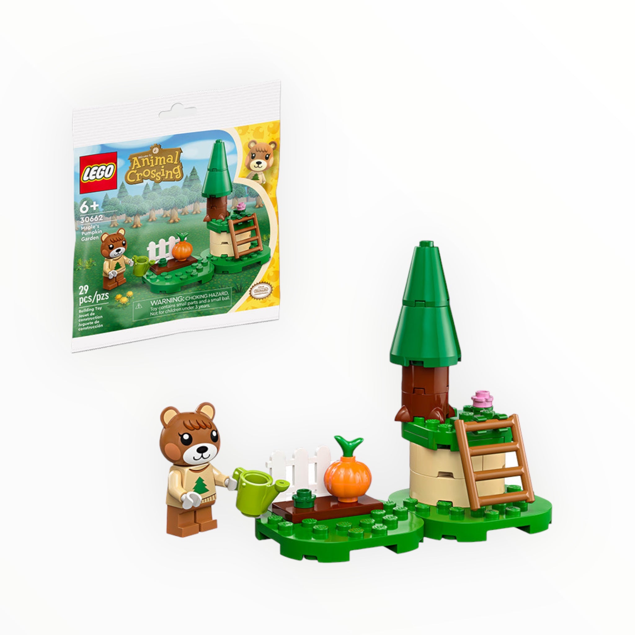 Polybag 30662 Animal Crossing Maple’s Pumpkin Garden