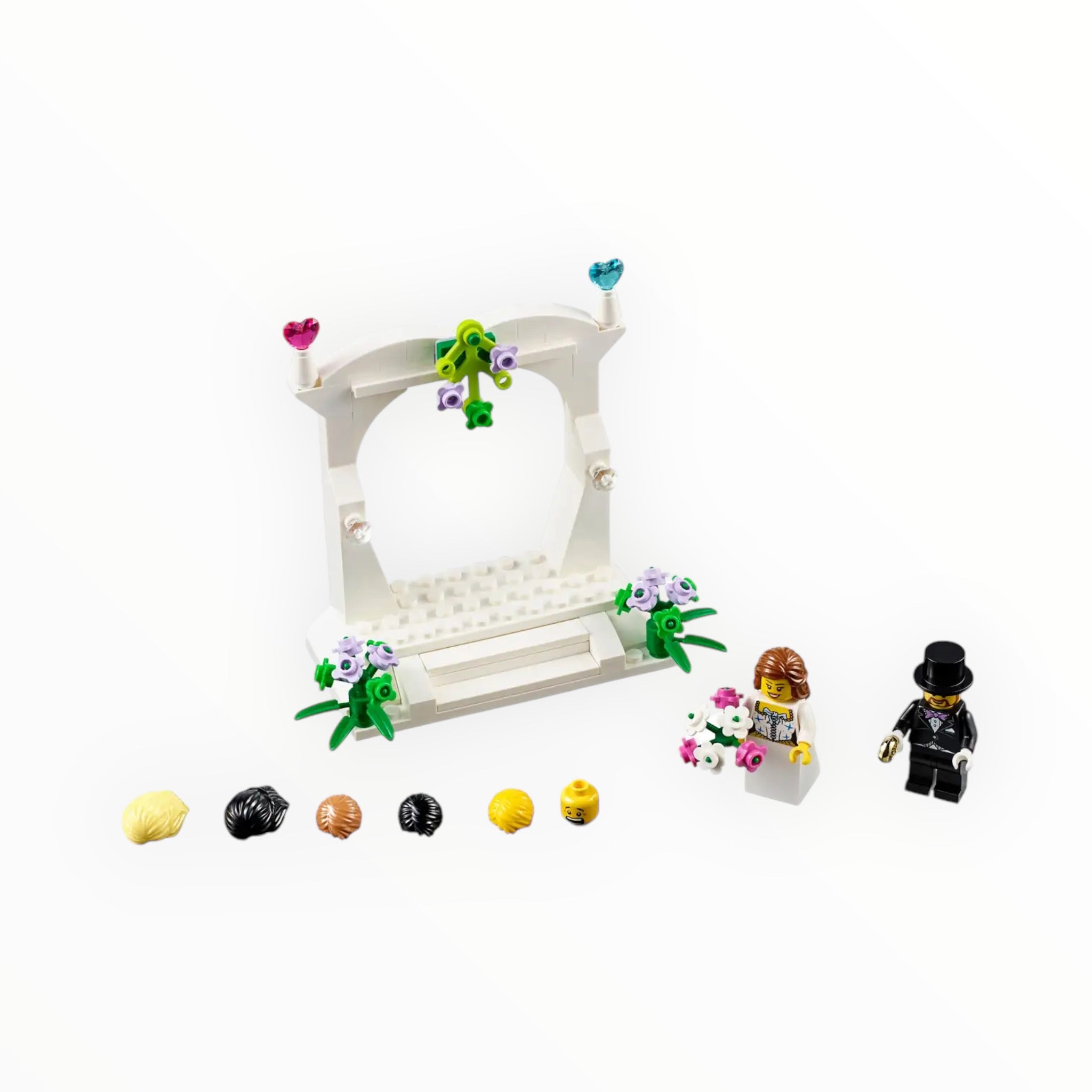 Retired Set 40165 LEGO Wedding Favor Set (2016)