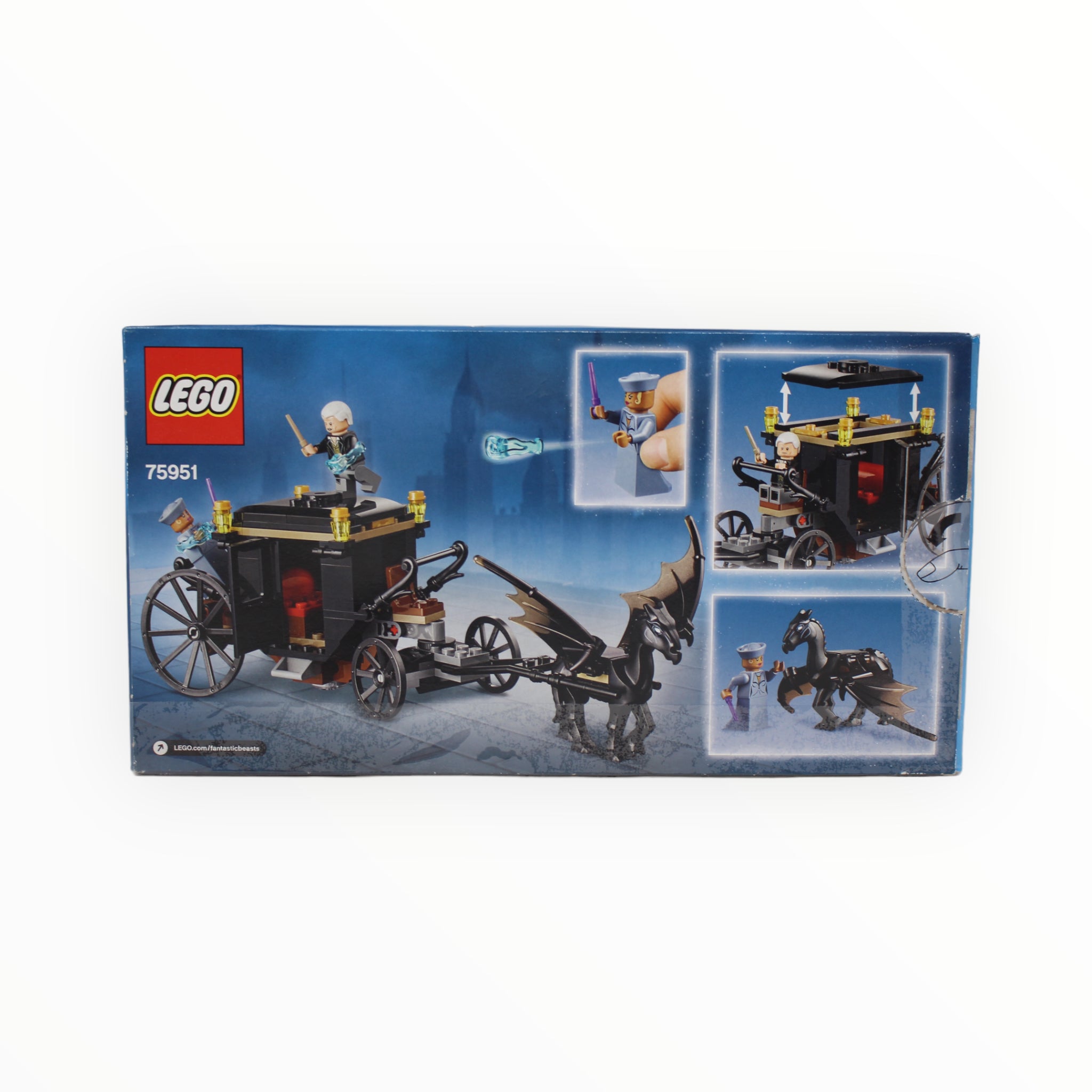 Certified Used Set 75951 Harry Potter Grindelwald’s Escape