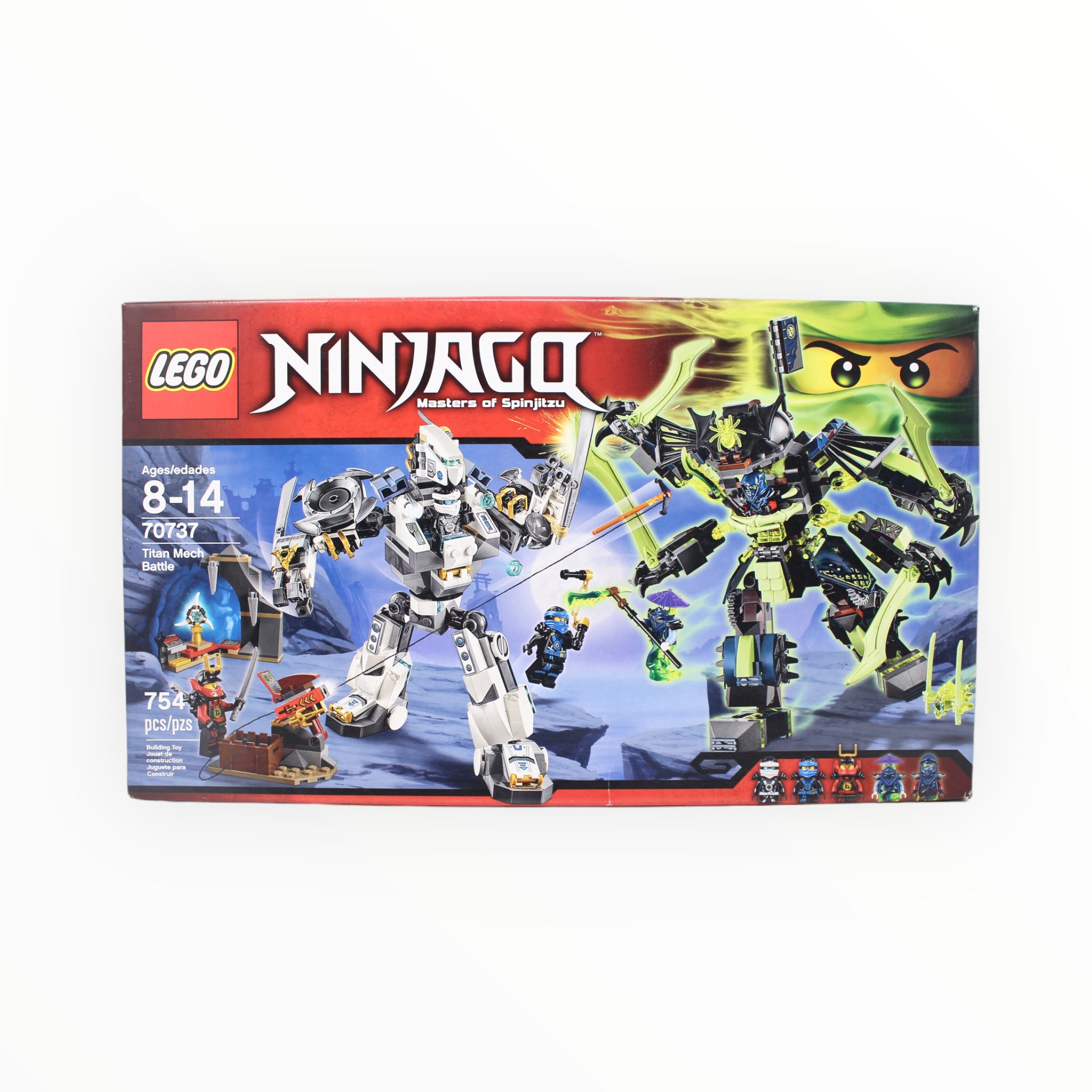 Retired Set 70737 Ninjago Titan Mech Battle