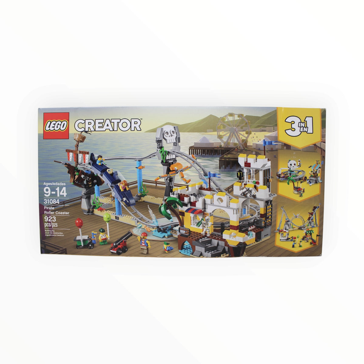 Retired Set 31084 Creator Pirate Roller Coaster (damaged box)