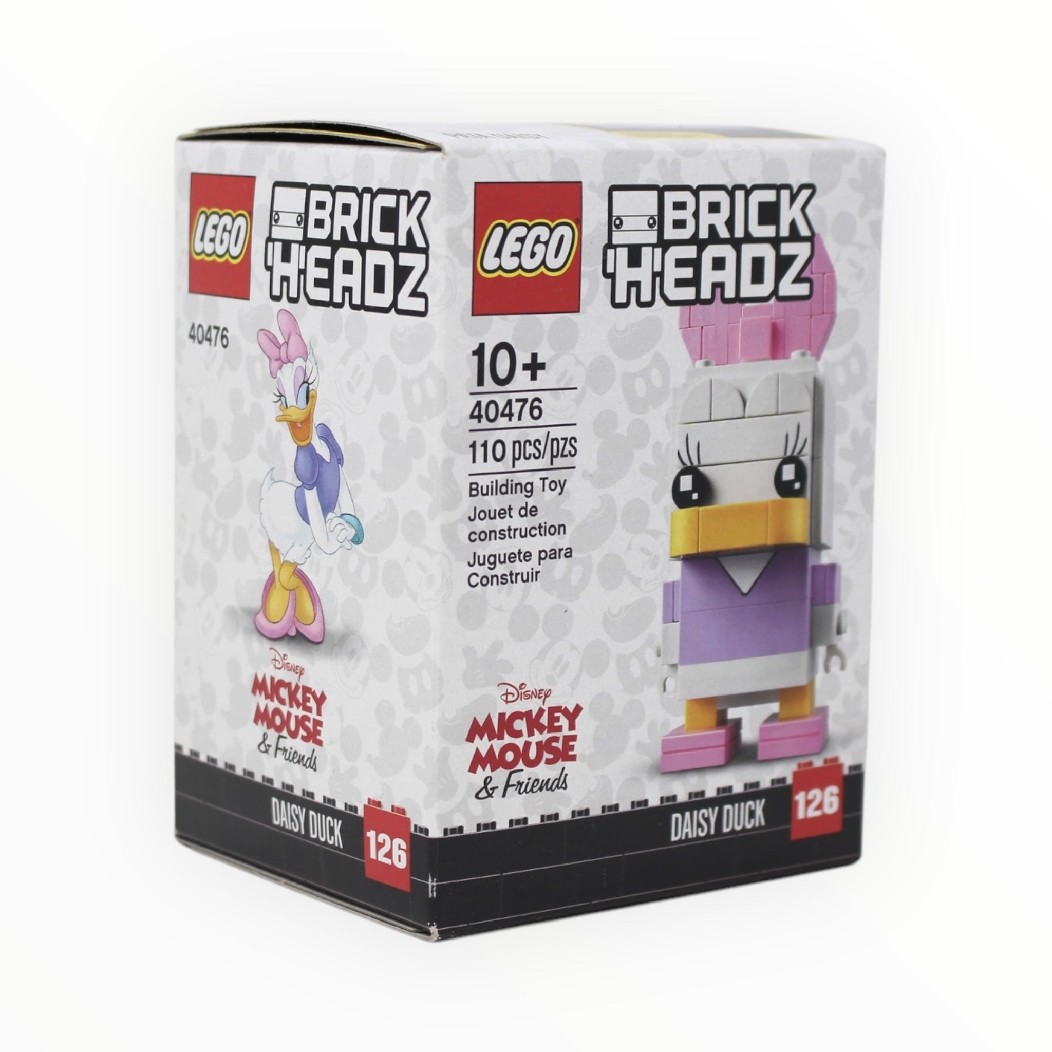 Retired Set 40476 Disney BrickHeadz Daisy Duck
