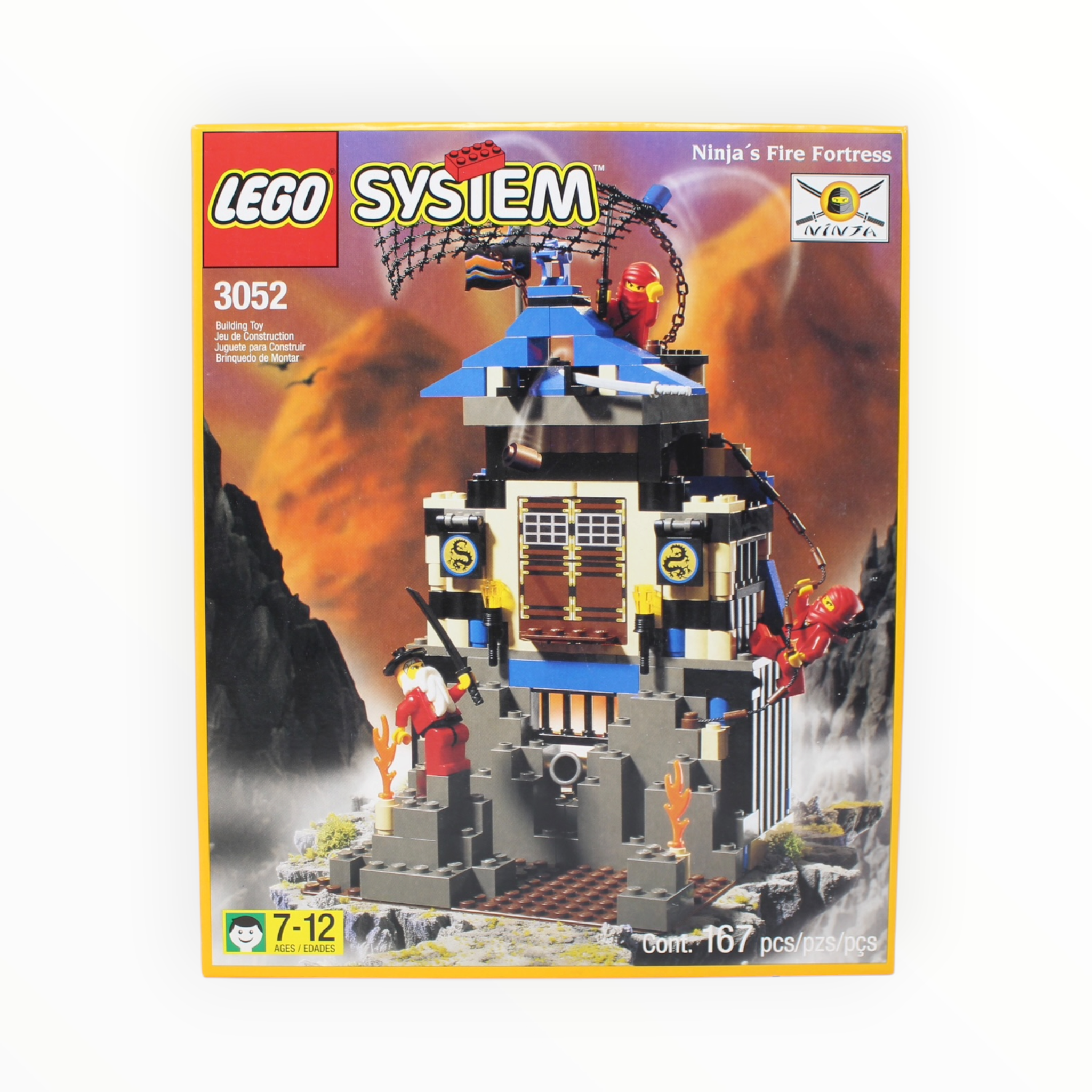 Retired Set 3052 Ninja’s Fire Fortress