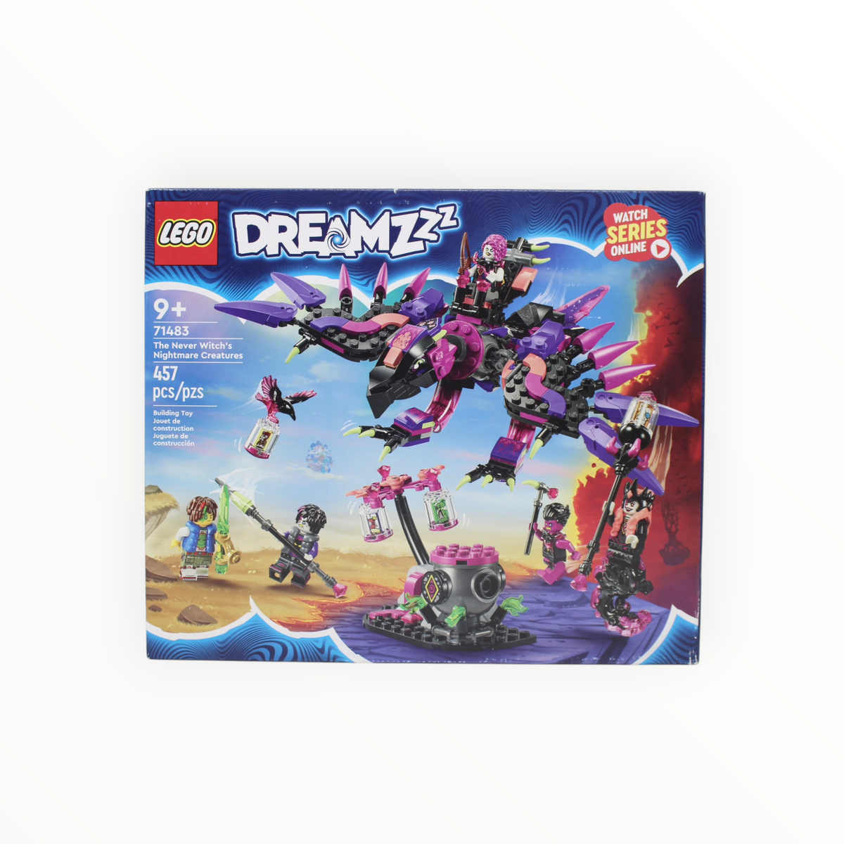 Retired Set 71483 DREAMZzz The Never Witch's Nightmare Creatures