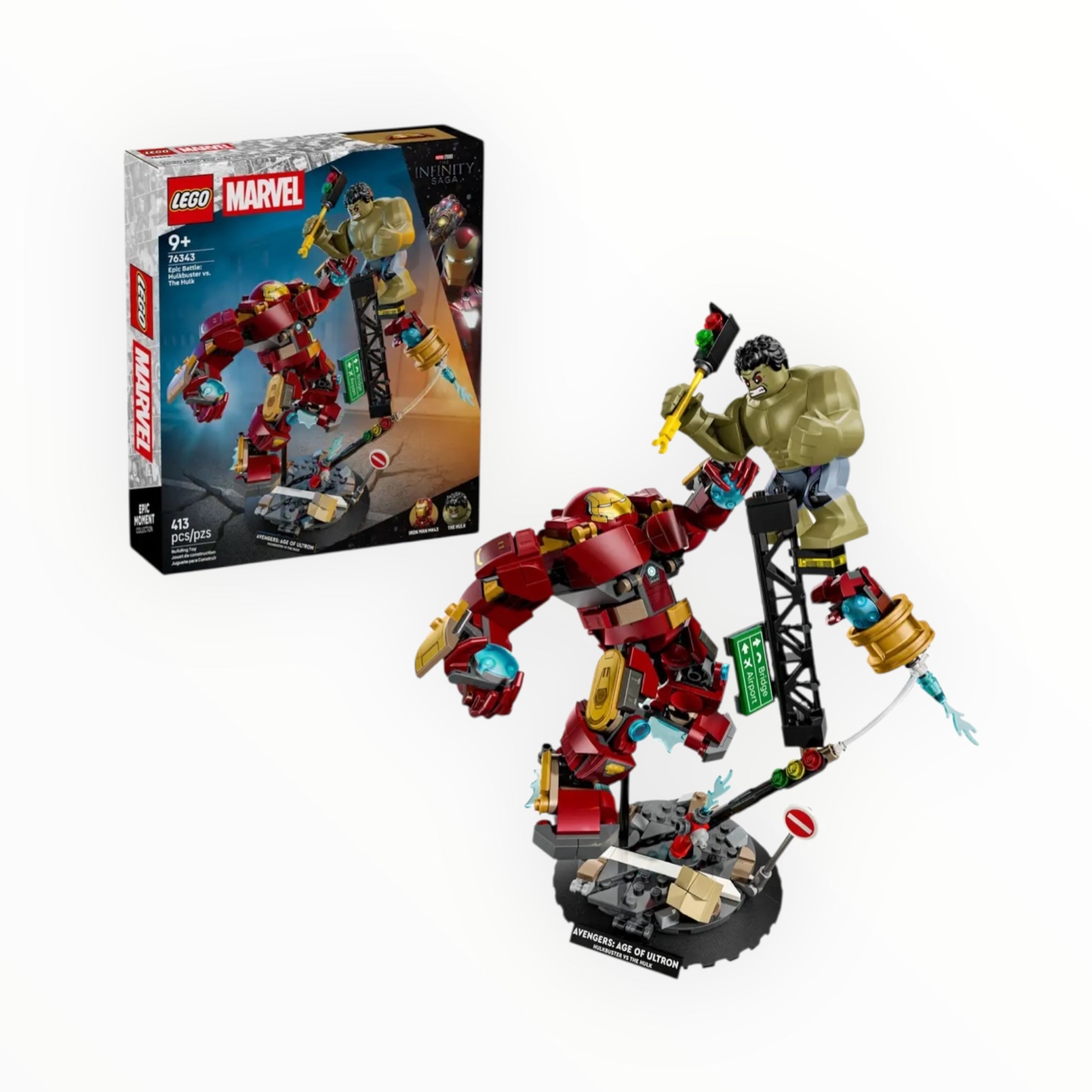 76343 Marvel Epic Battle: Hulkbuster vs. The Hulk