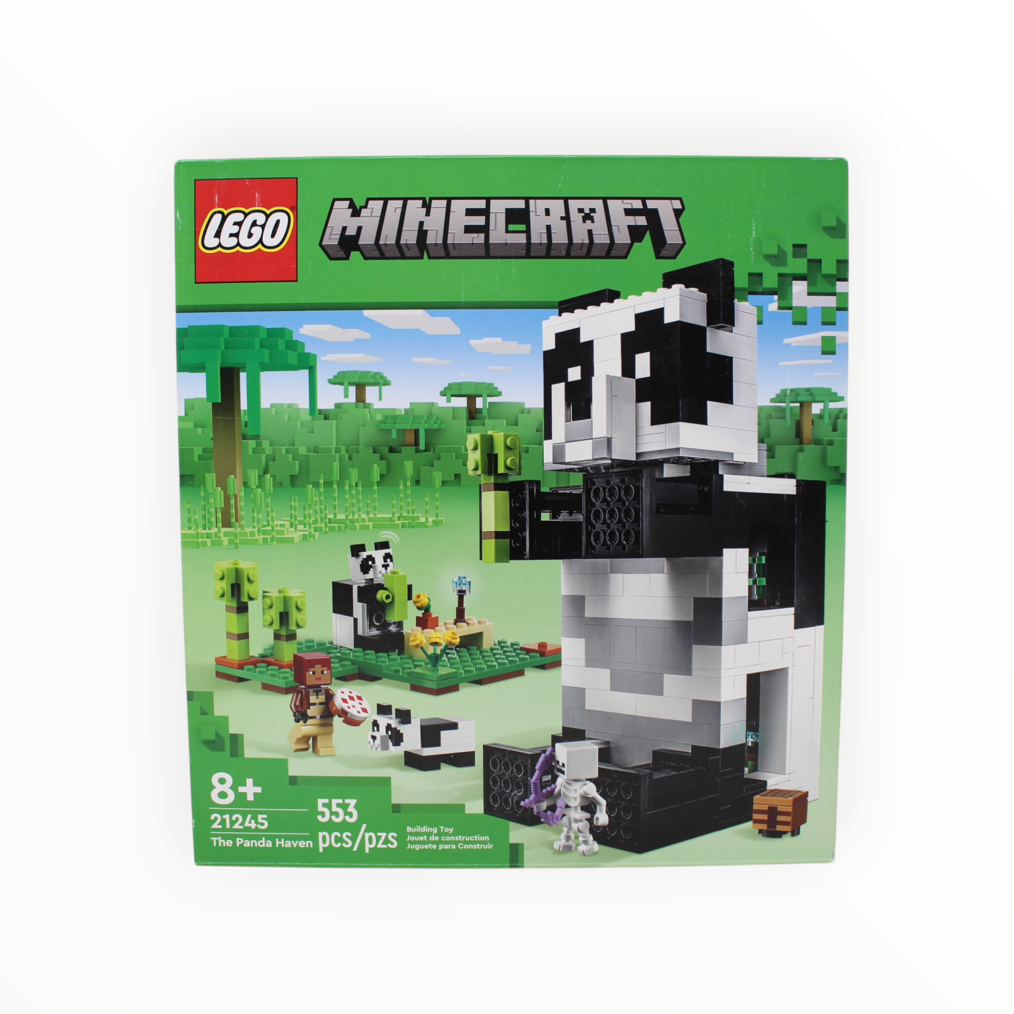 Certified Used Set 21245 Minecraft The Panda Haven