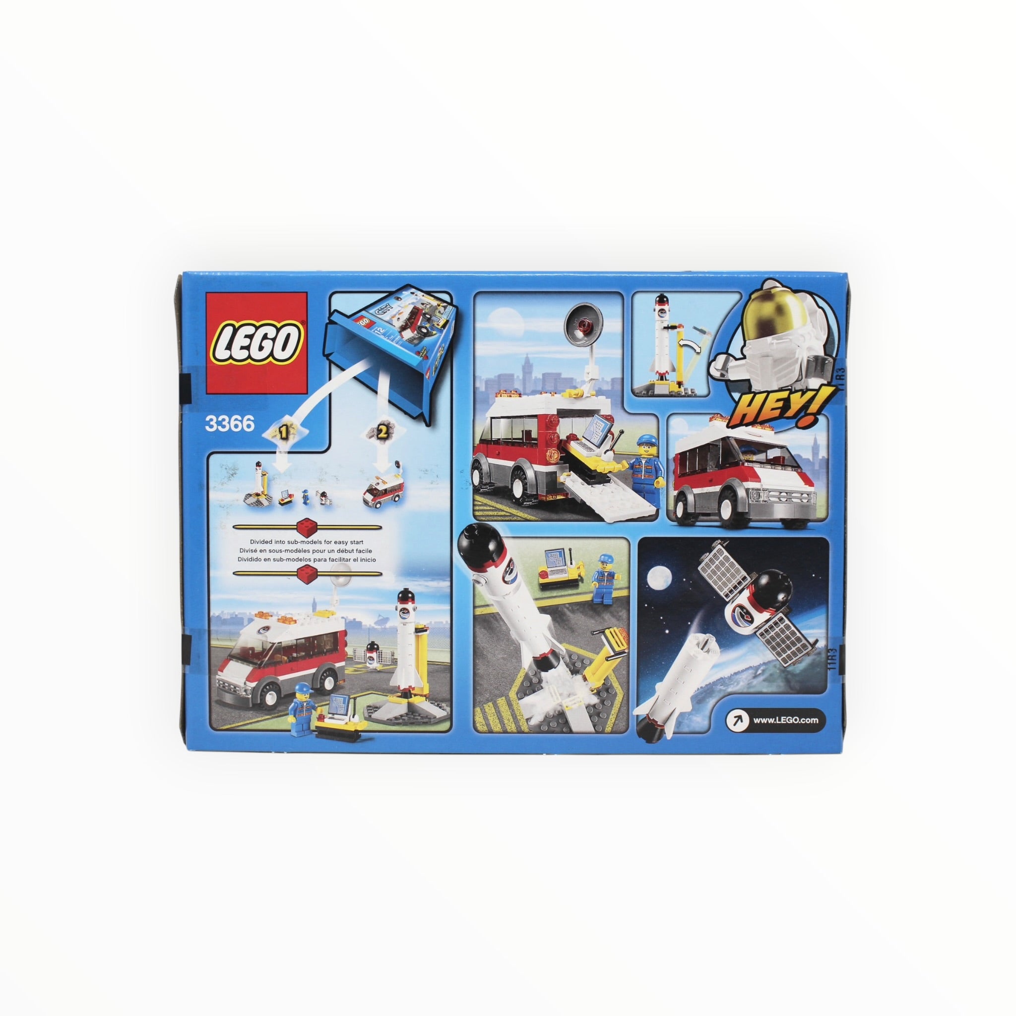 Retired Set 3366 City Satellite Launch Pad