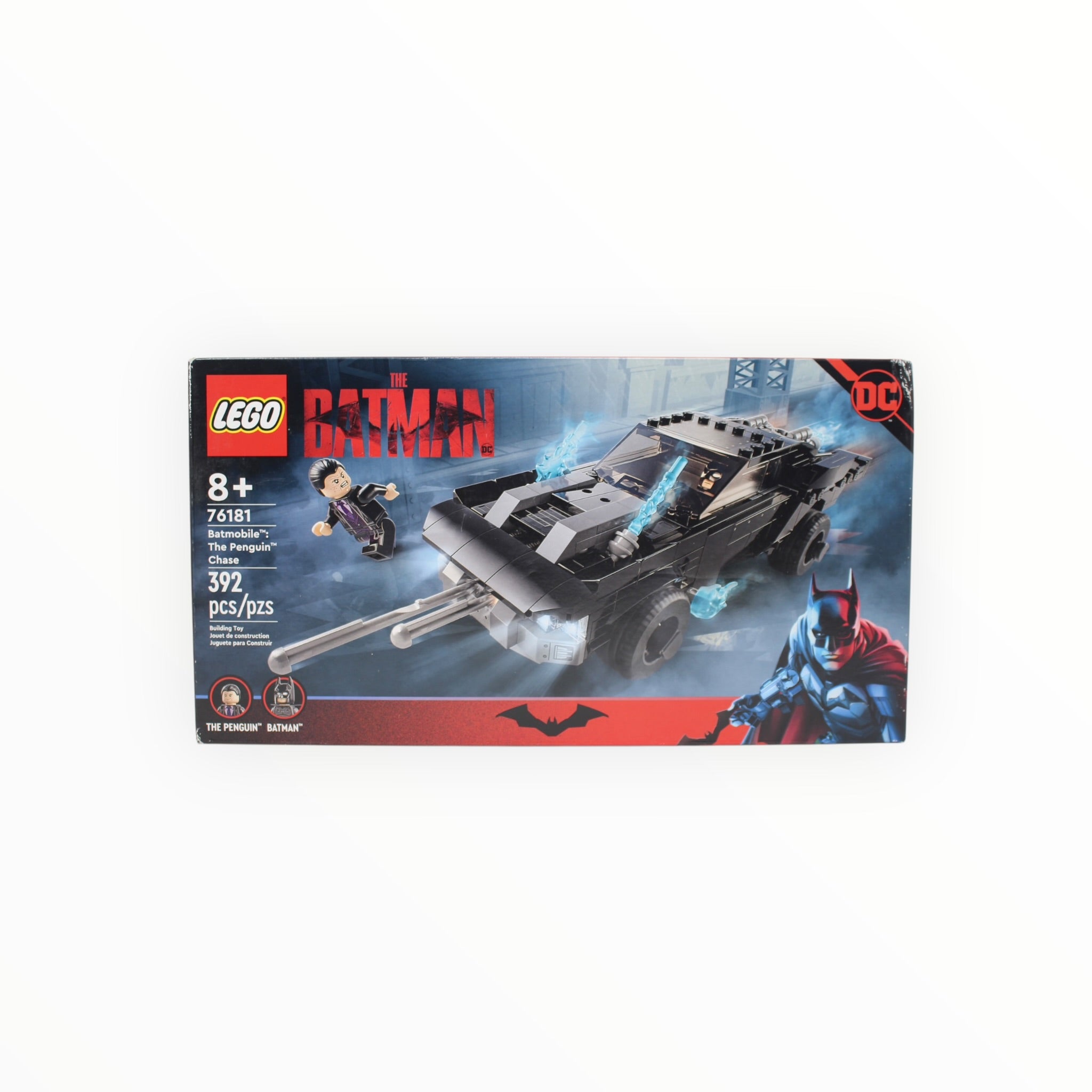 Retired Set 76181 The Batman Batmobile: The Penguin Chase (damaged box)