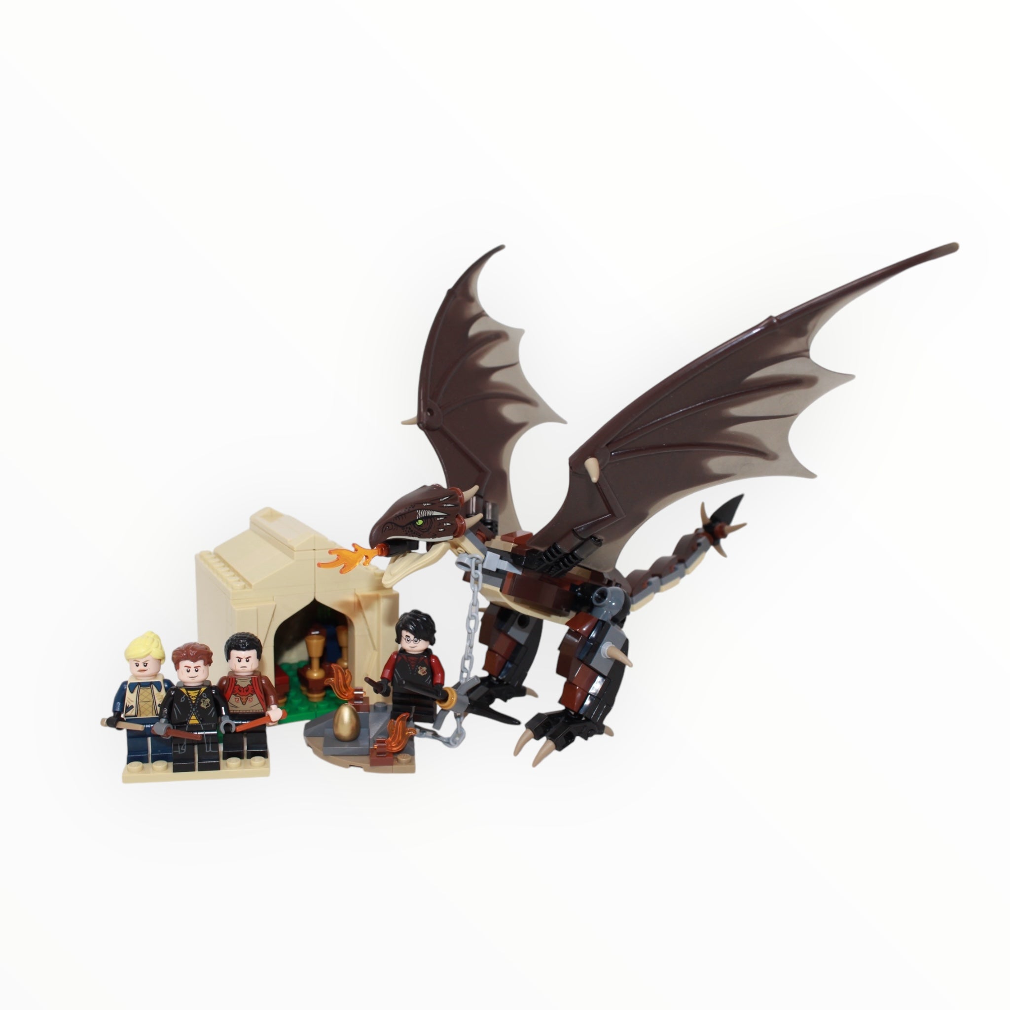 Used Set 75946 Harry Potter Hungarian Horntail Triwizard Challenge