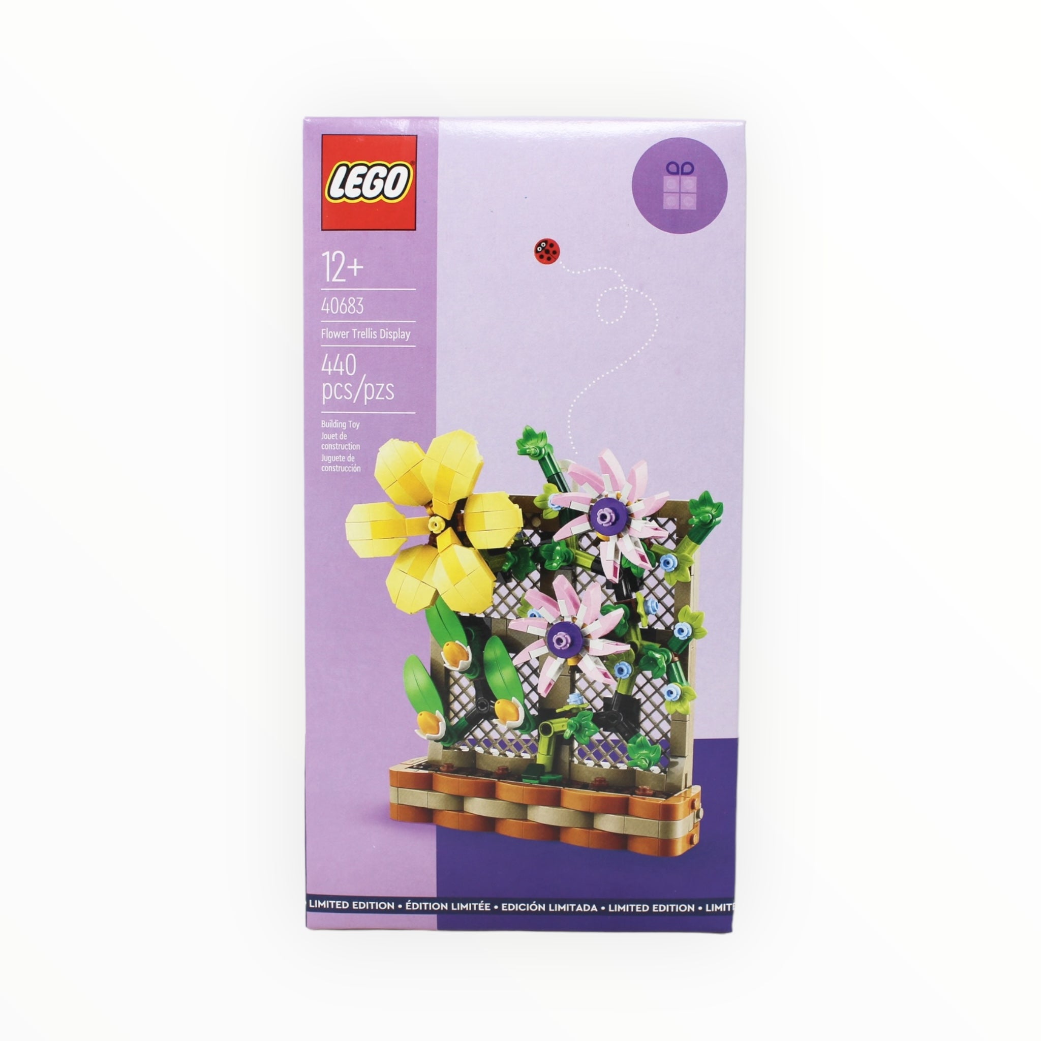 Retired Set 40683 LEGO Flower Trellis Display