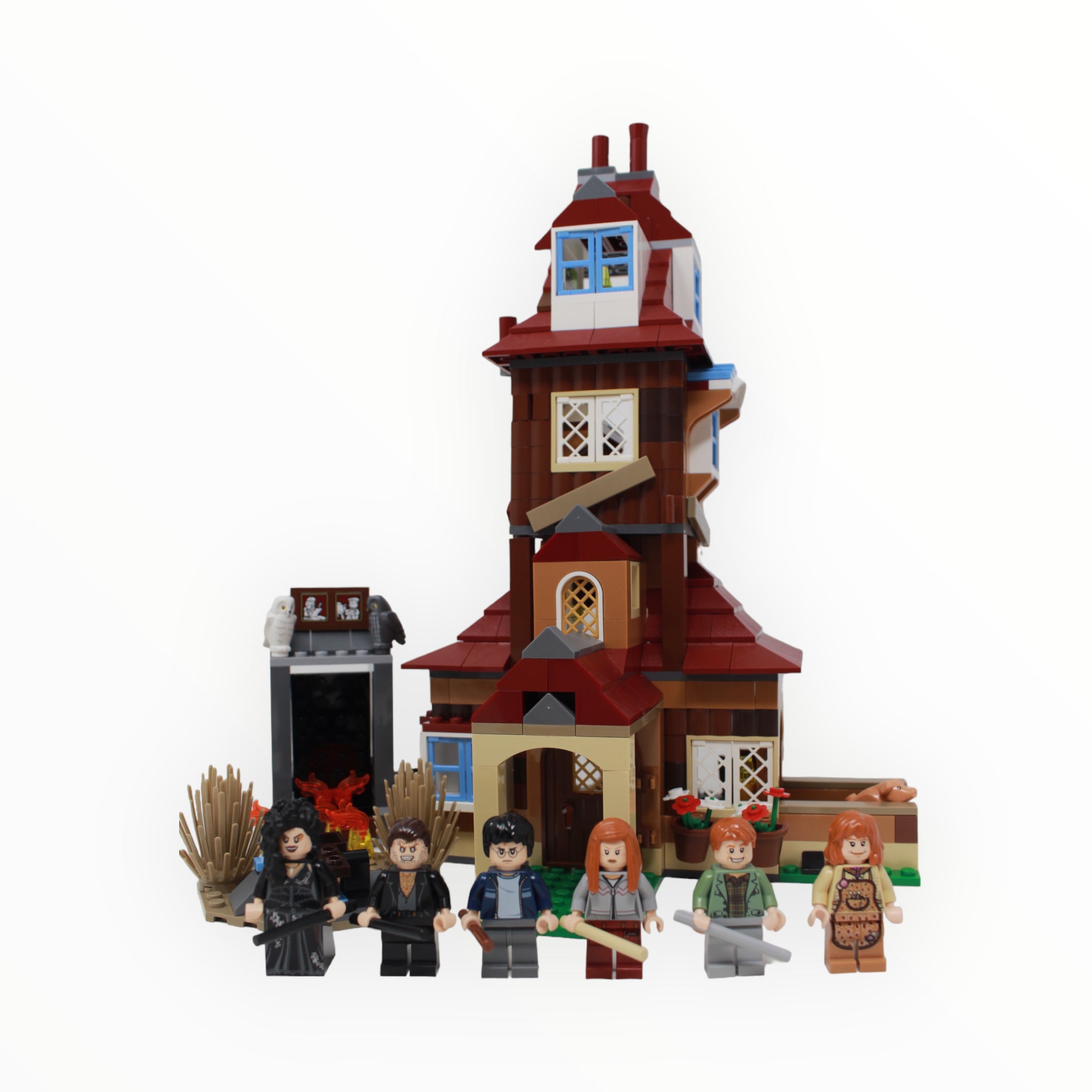 Used Set 4840 Harry Potter The Burrow