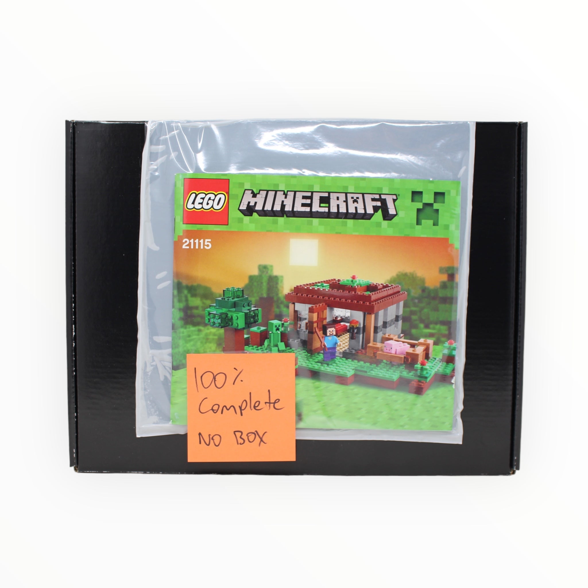 Certified Used Set 21115 Minecraft The First Night (no box)