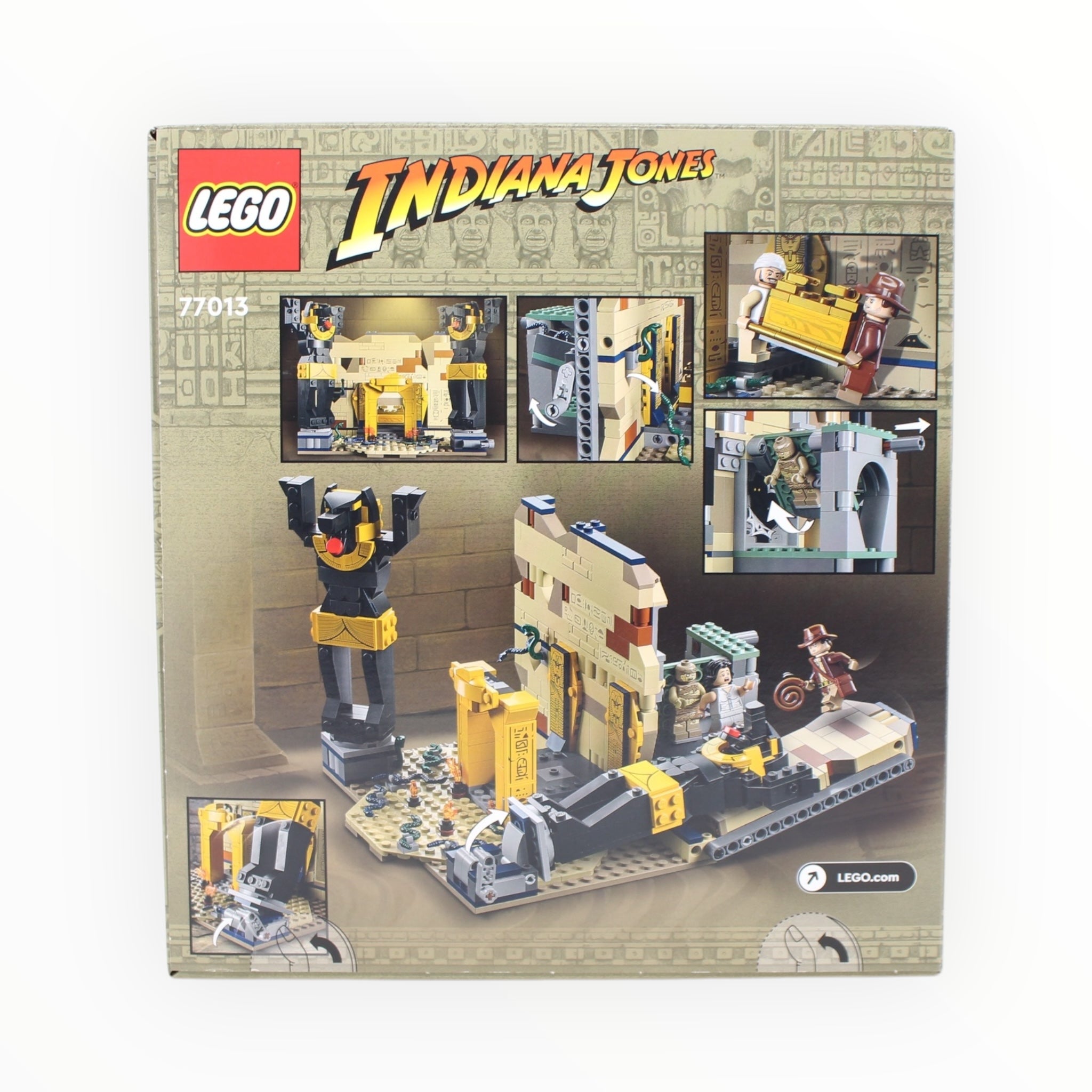 Retired Set 77013 Indiana Jones Escape from the Lost Tomb