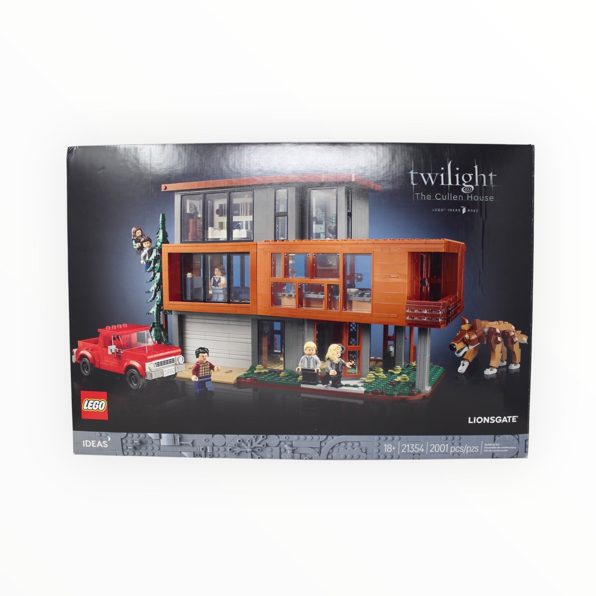 Certified Used Set 21354 LEGO Ideas Twilight: The Cullen House (bags 17 and 18 sealed)