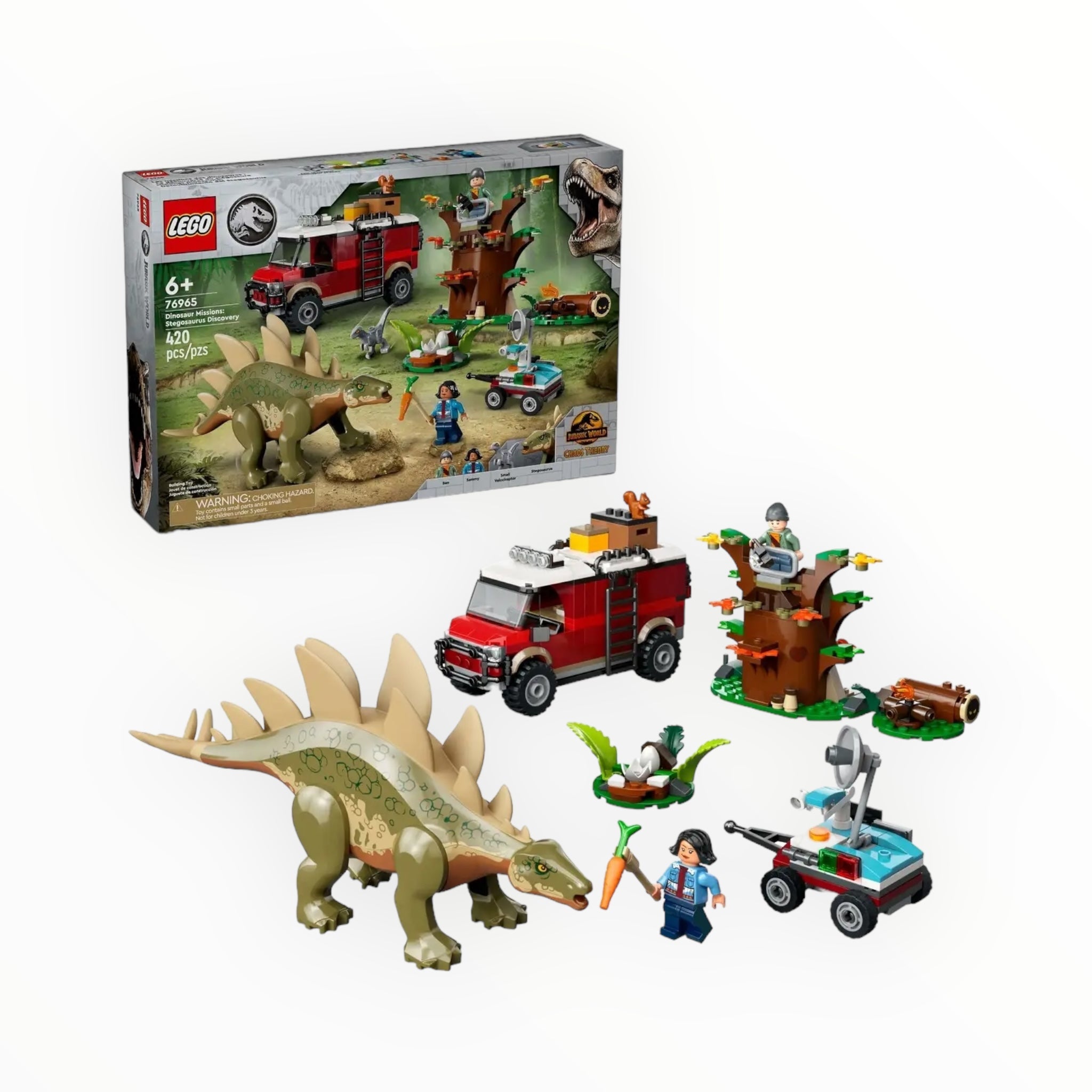 76965 Jurassic World Dinosaur Missions: Stegosaurus Discovery