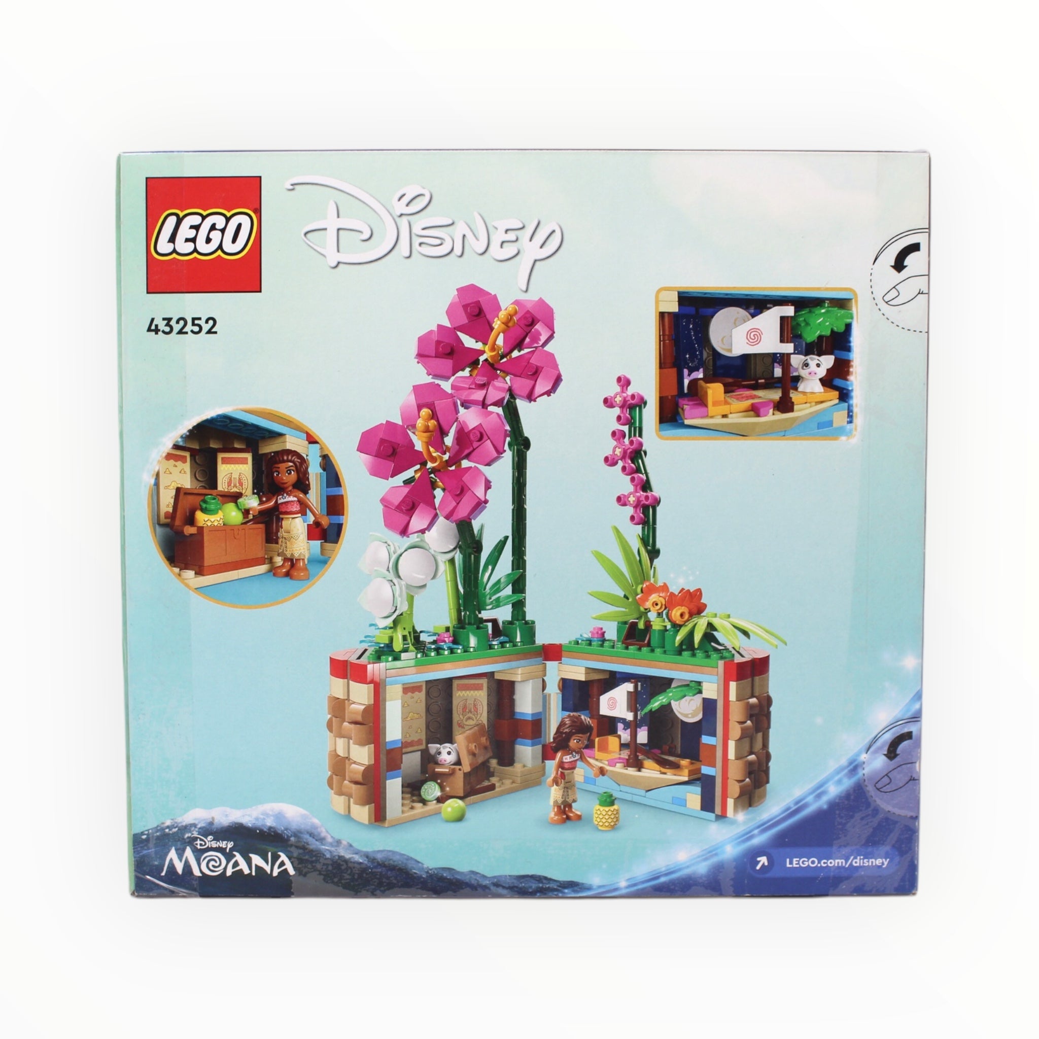 Certified Used Set 43252 Disney Moana’s Flowerpot